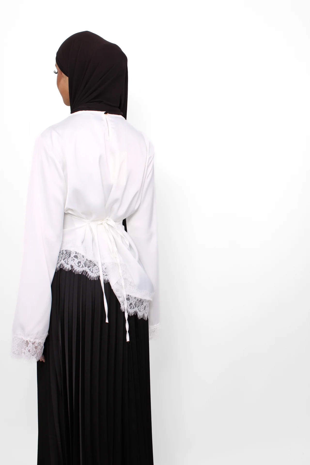 AYA LACE TOP - WHITE - Image 2