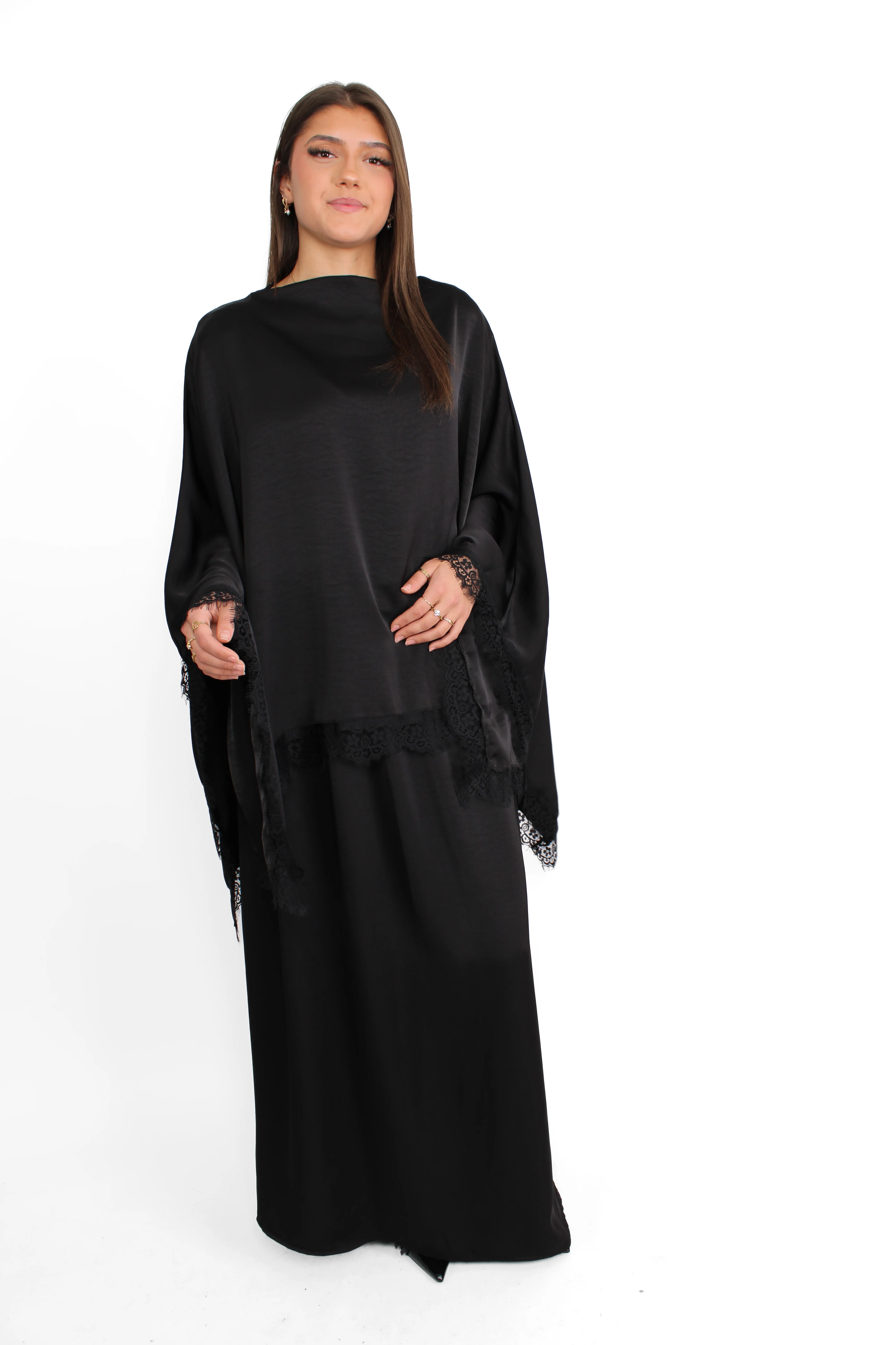 AZRA LACE SET - BLACK - Image 4