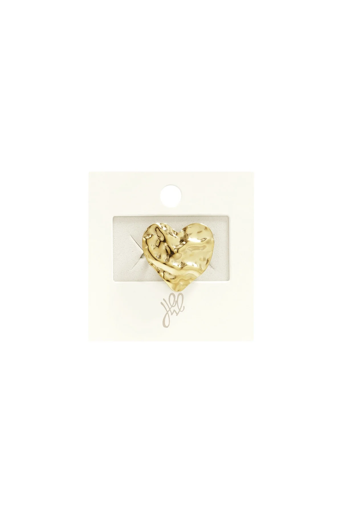 BIG HEART RING - GOLD - Image 3