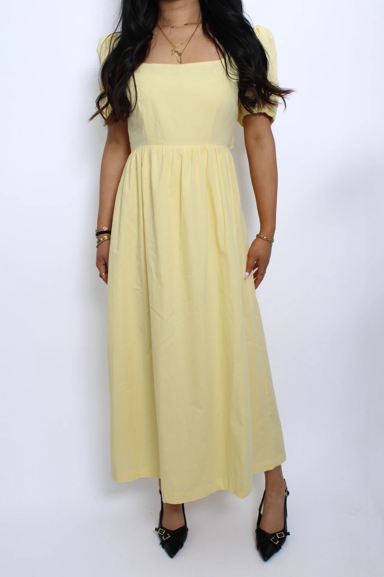 DANDELIONS DRESS - BUTTER YELLOW - Image 3
