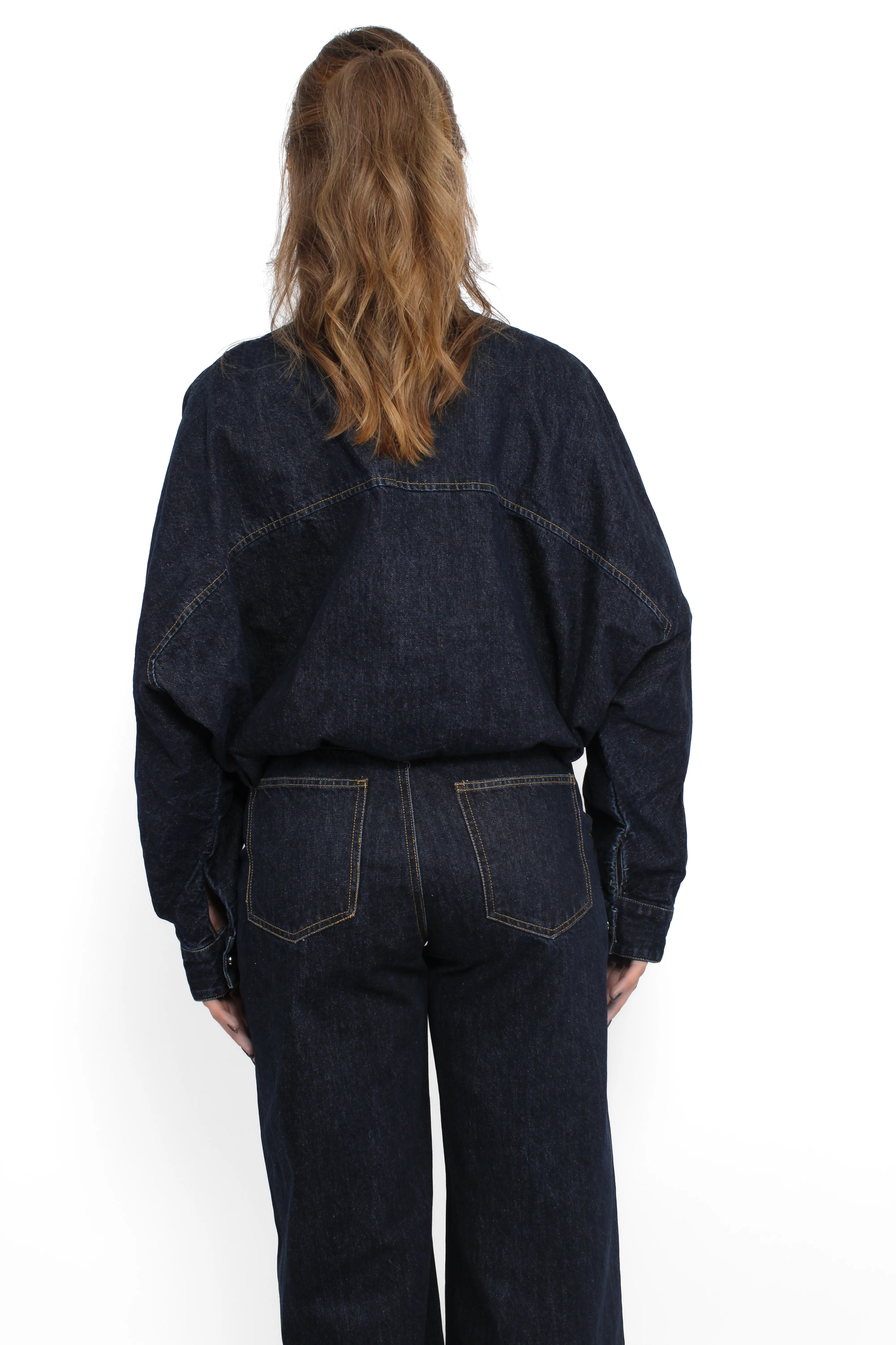 DENIM JACKET - DARK INDIGO DENIM - Image 7