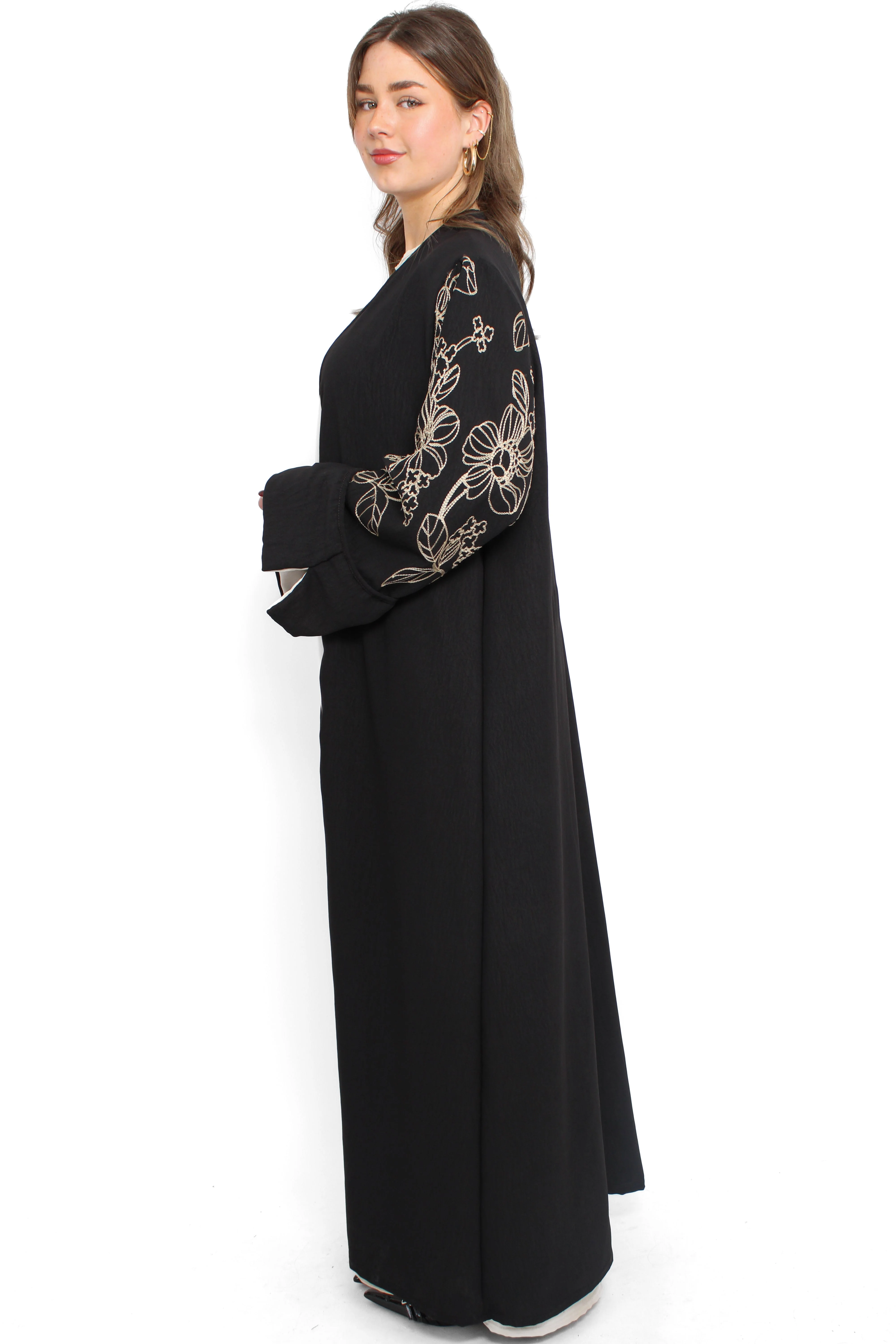 EMBROIDERY ABAYA SET - Image 17