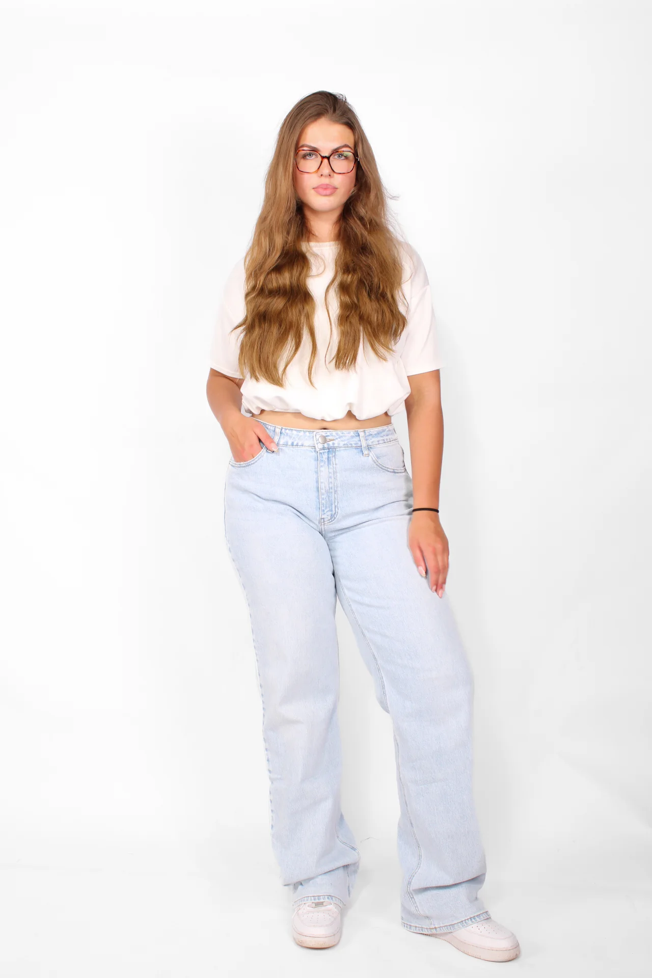 ''EXTRA TALL'' WIDE LEG JEANS WF88 - Image 4