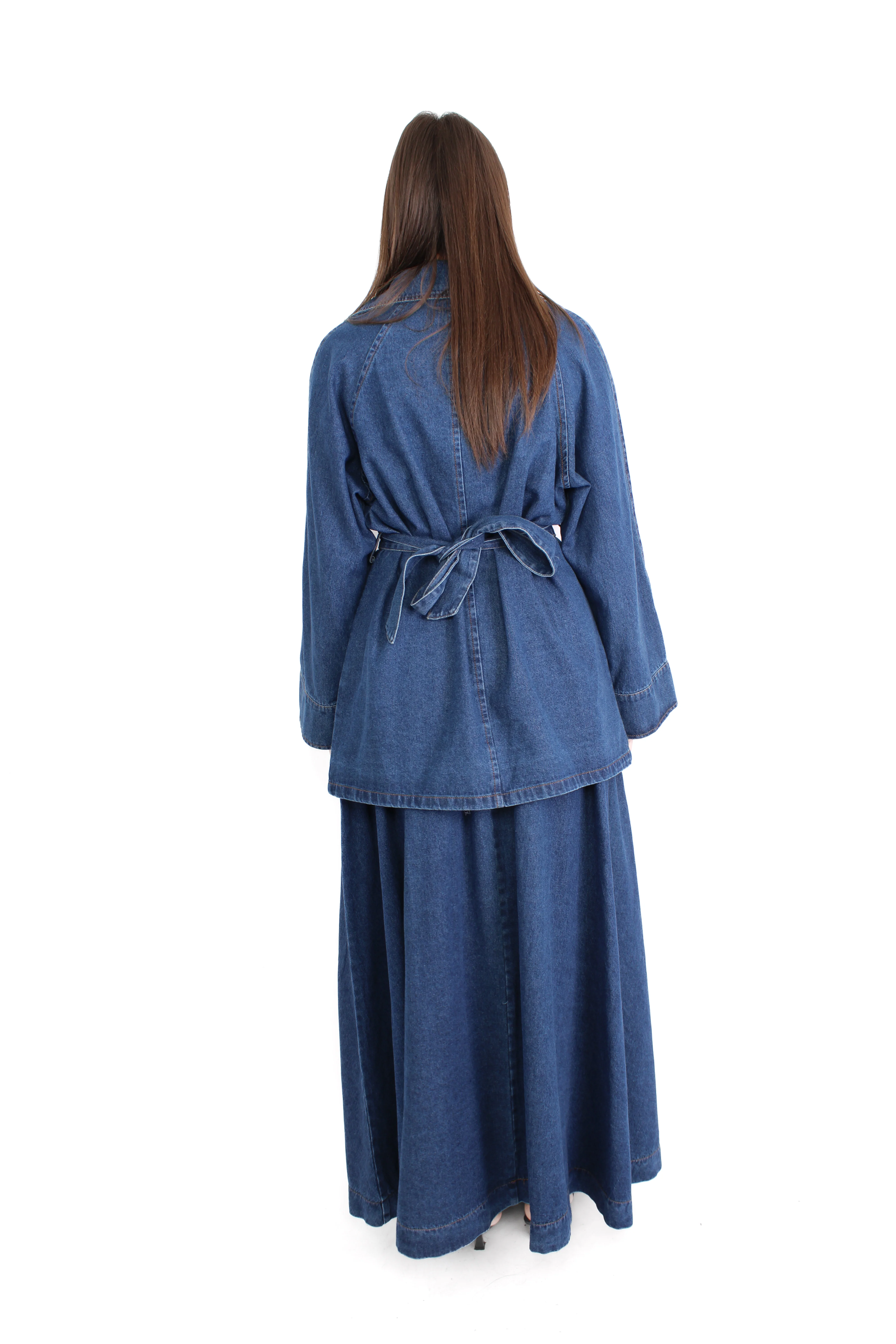FILIZ DENIM SET - DENIM BLUE - Image 7