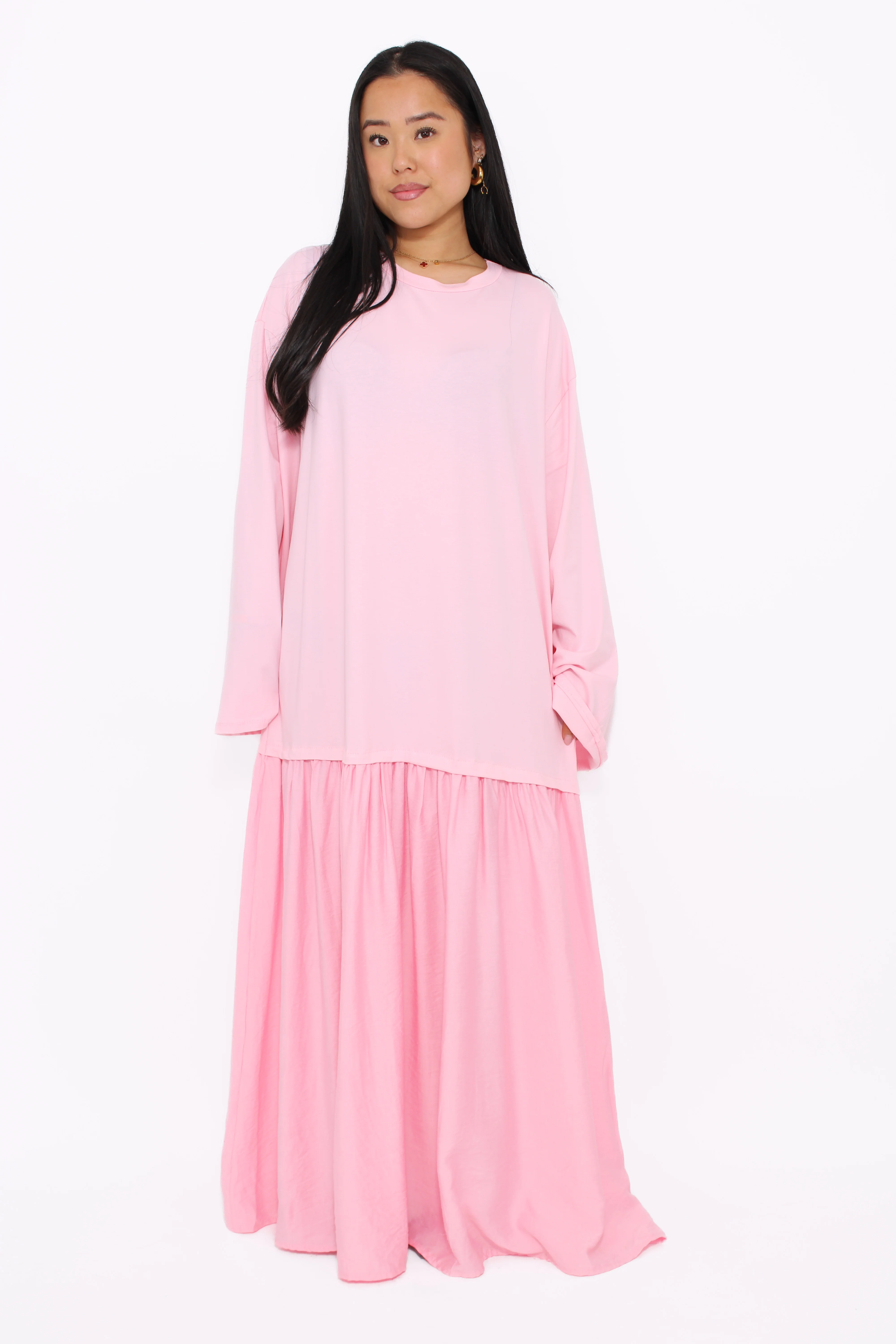 FLOWY COTTON DRESS - Image 7