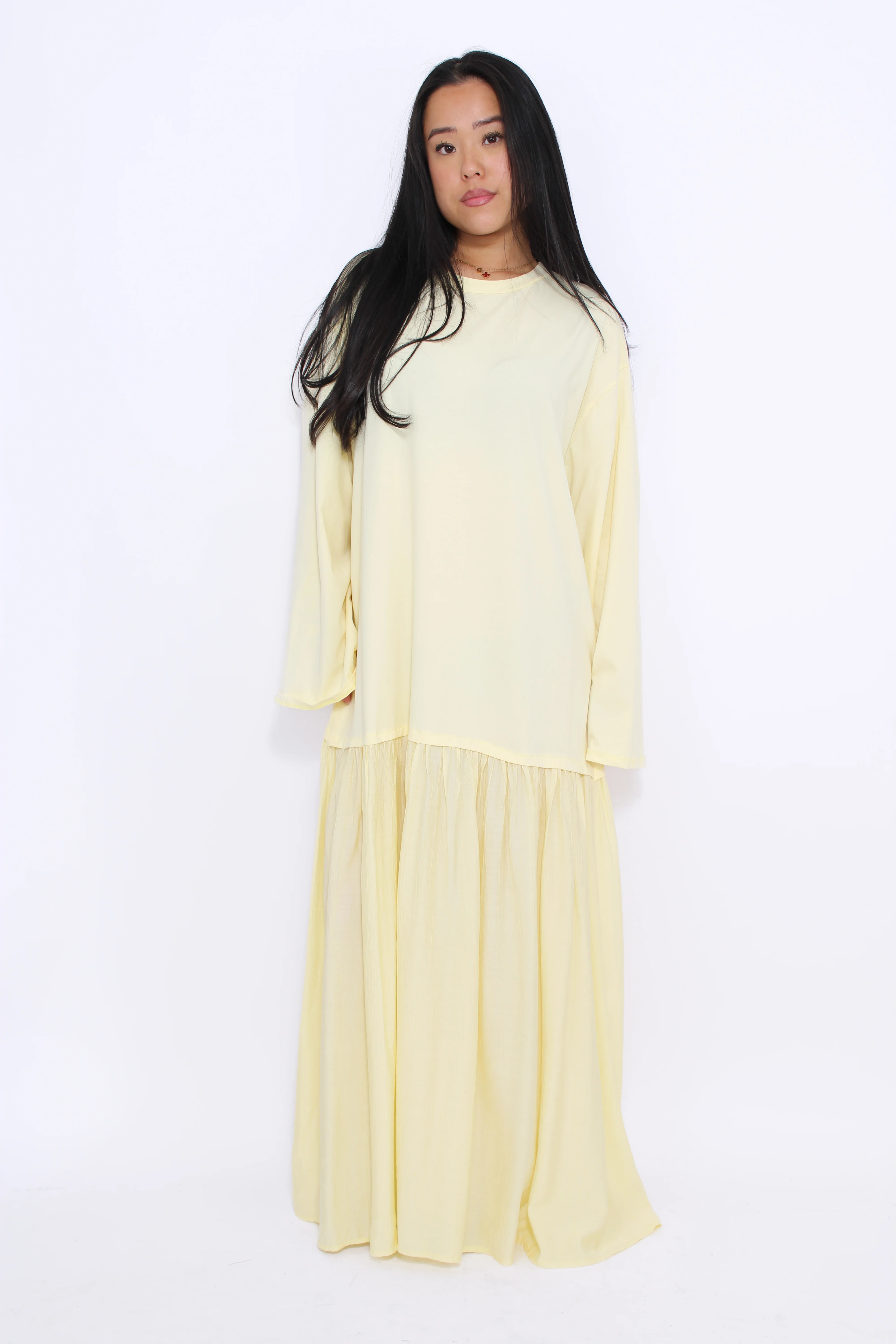 FLOWY COTTON DRESS - Image 9