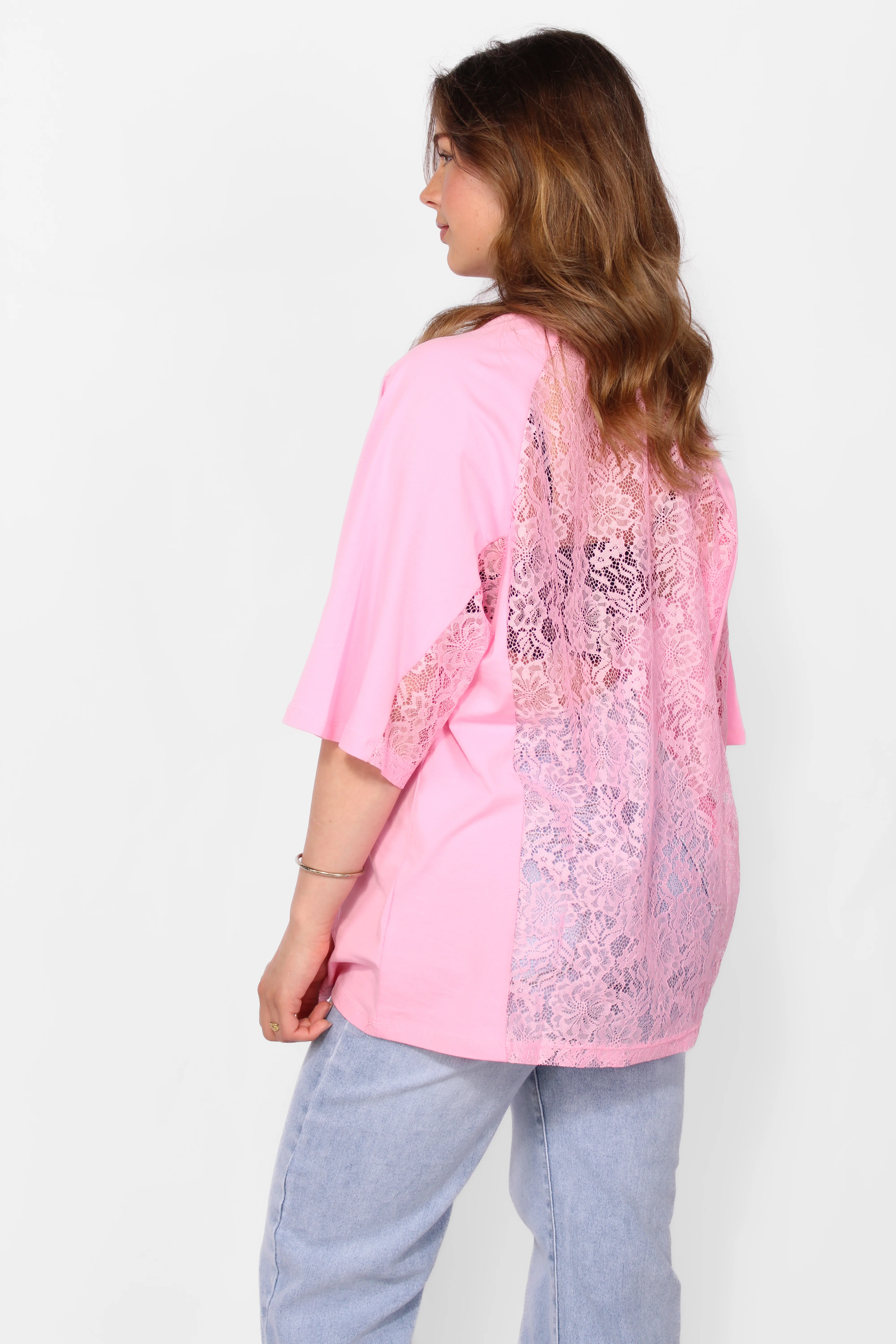 JERSEY LACE TEE - Image 9