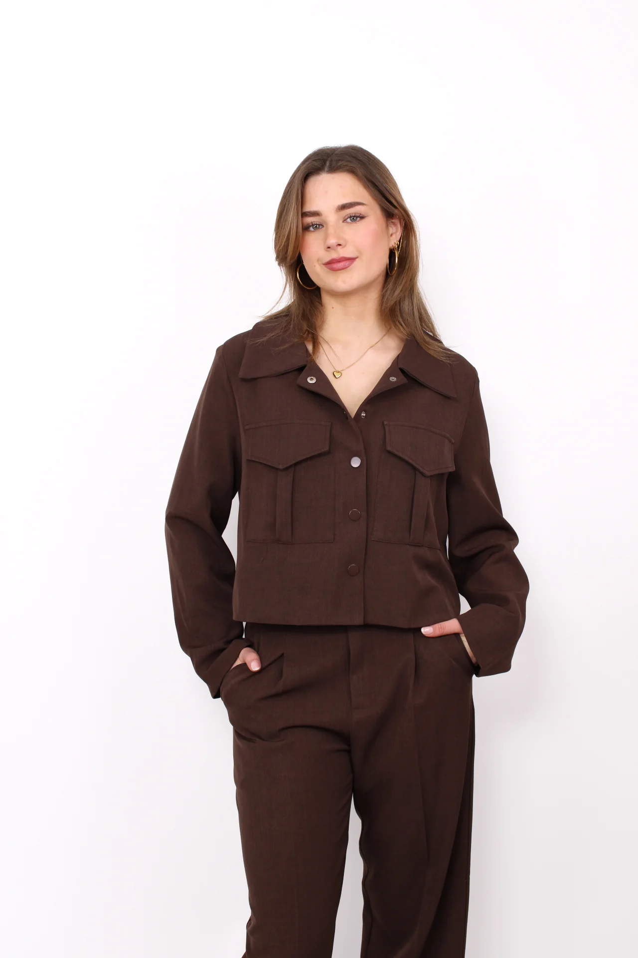 LEXI JACKET - BROWN - Image 6