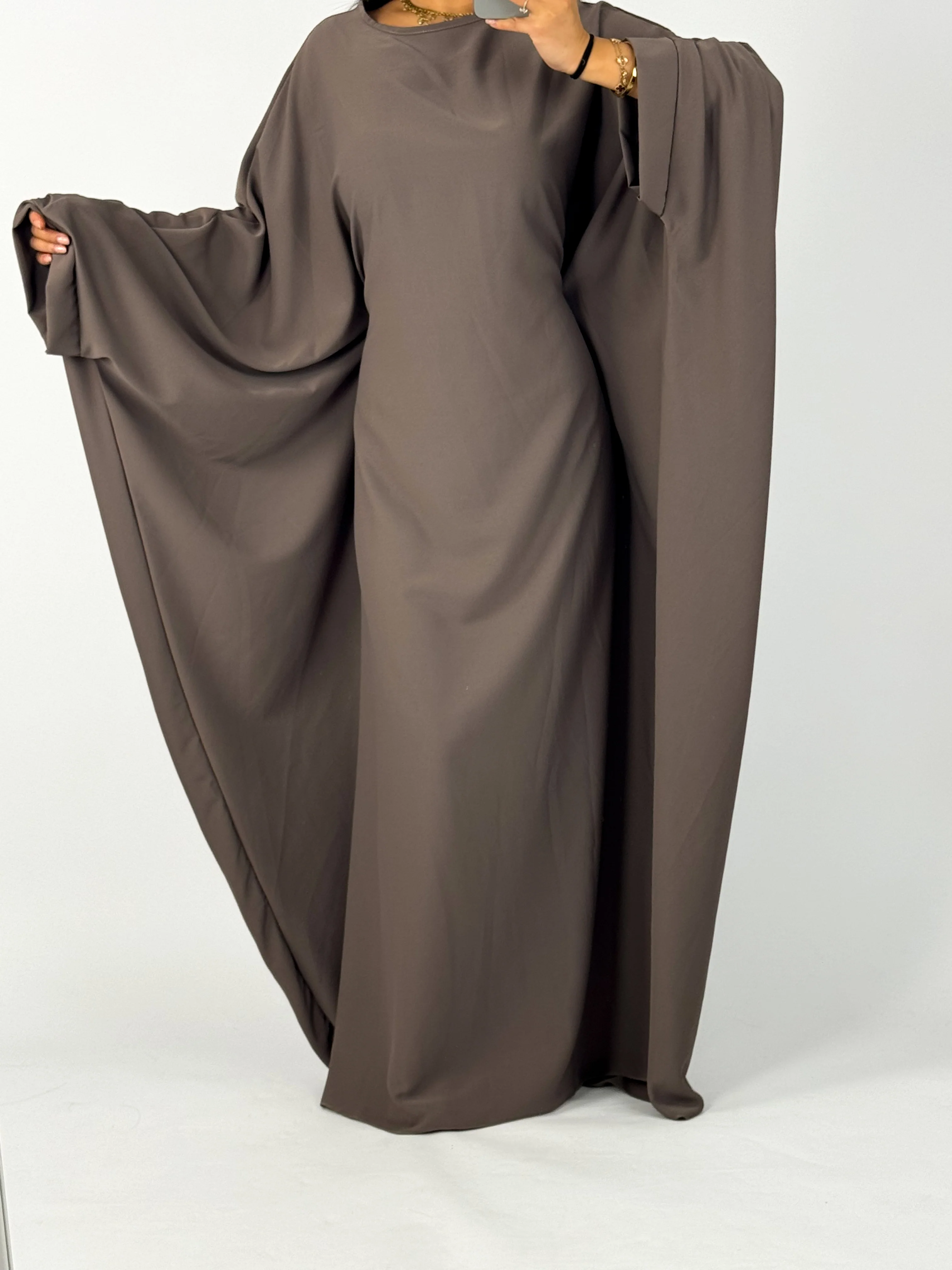 LINA DRESS - TAUPE - Image 3