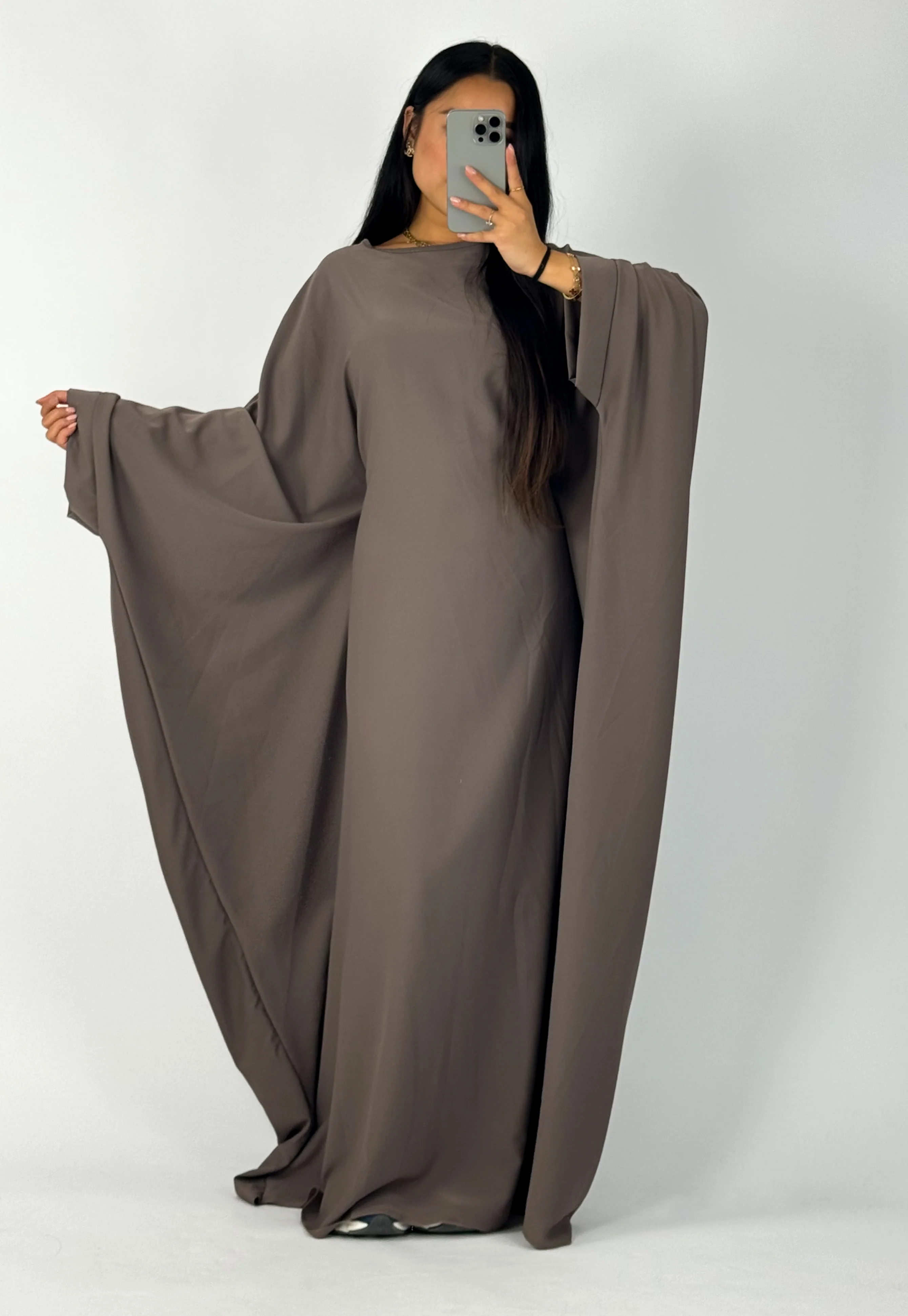 LINA DRESS - TAUPE - Image 4