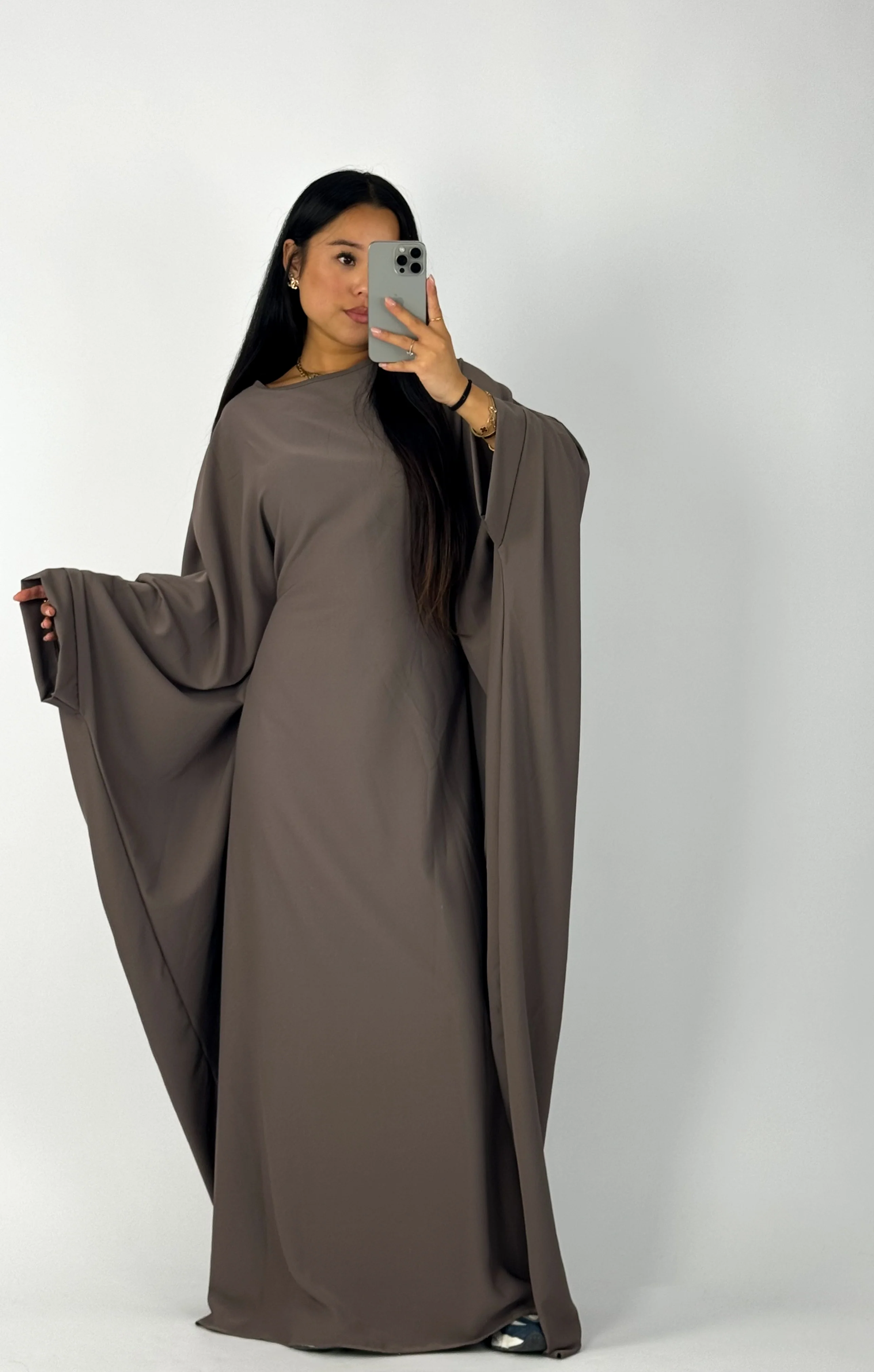 LINA DRESS - TAUPE - Image 5