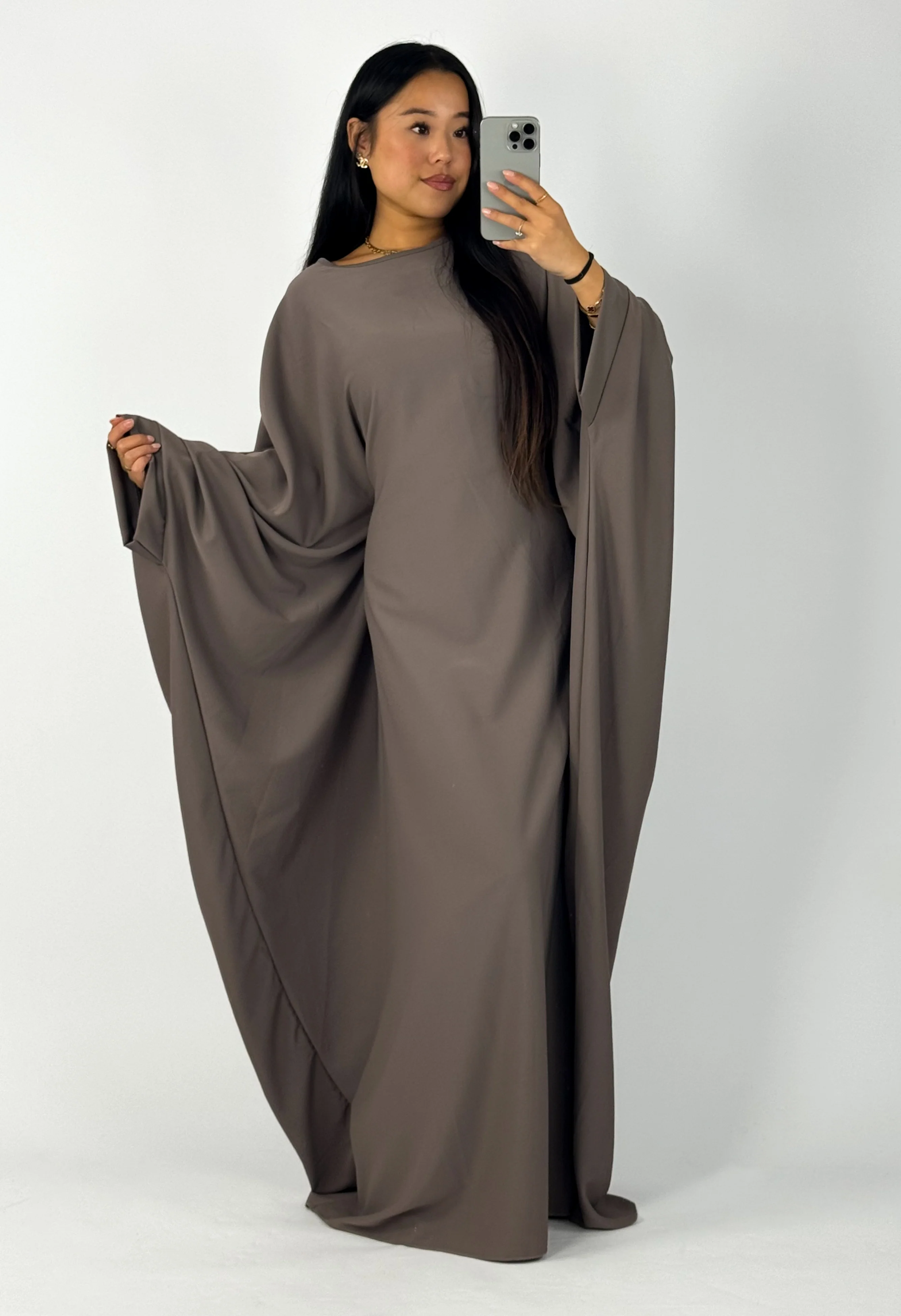 LINA DRESS - TAUPE - Image 6