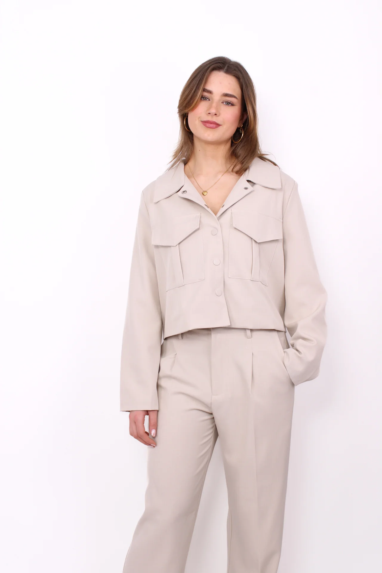 LOIS JACKET - BEIGE - Image 5
