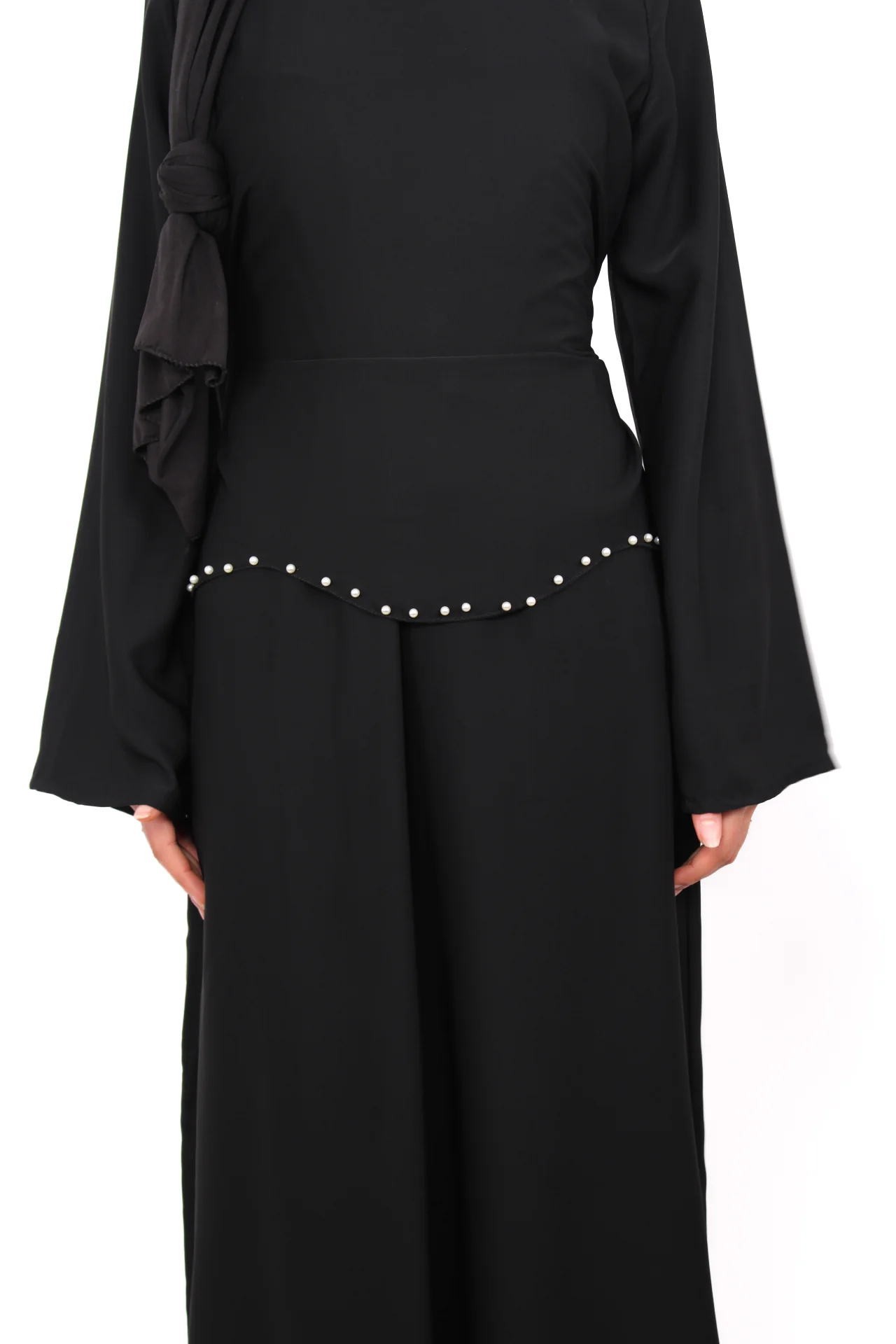 MARWA DRESS - BLACK - Image 6