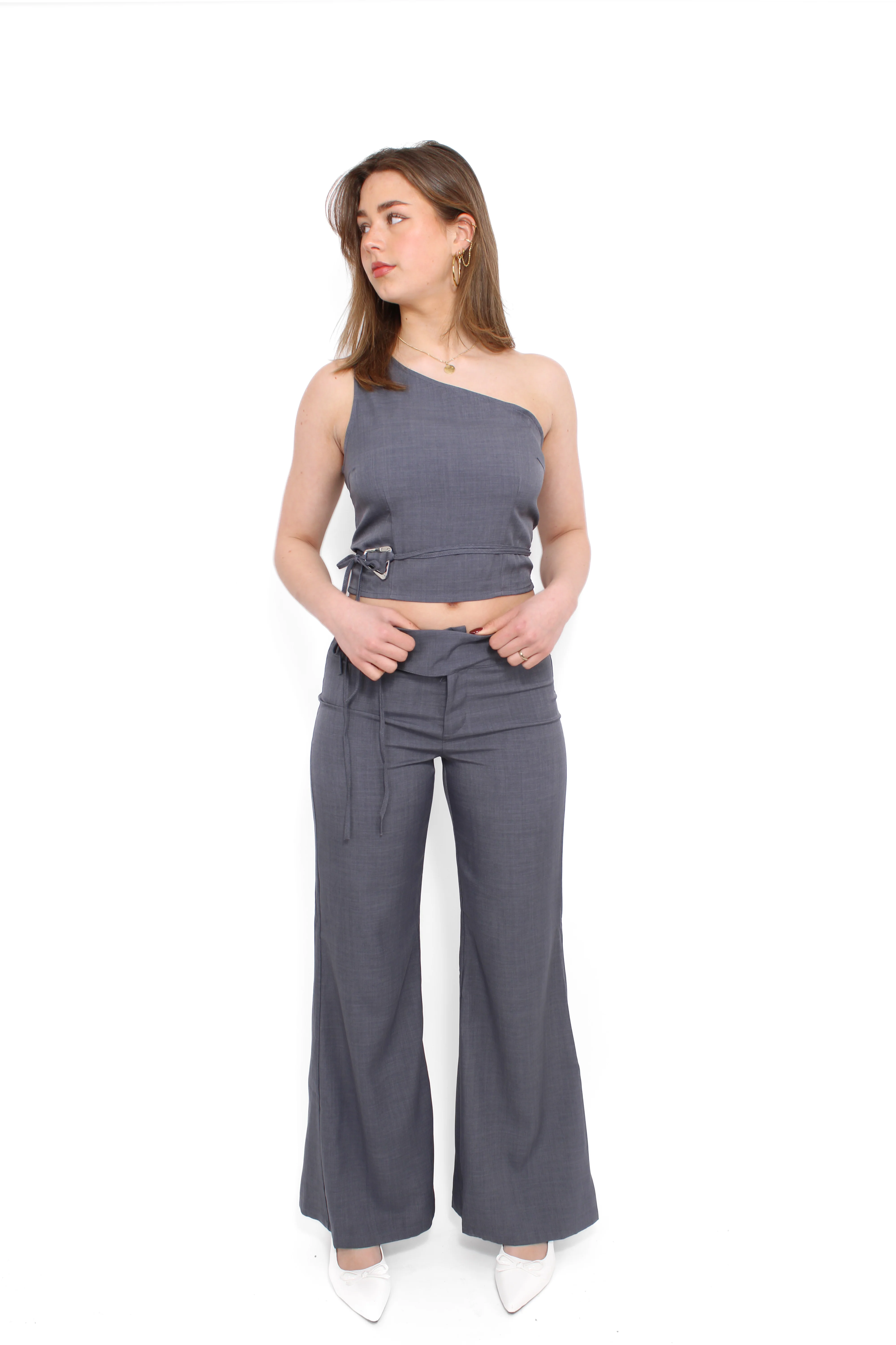 MEGAN TOP - GREY - Image 5