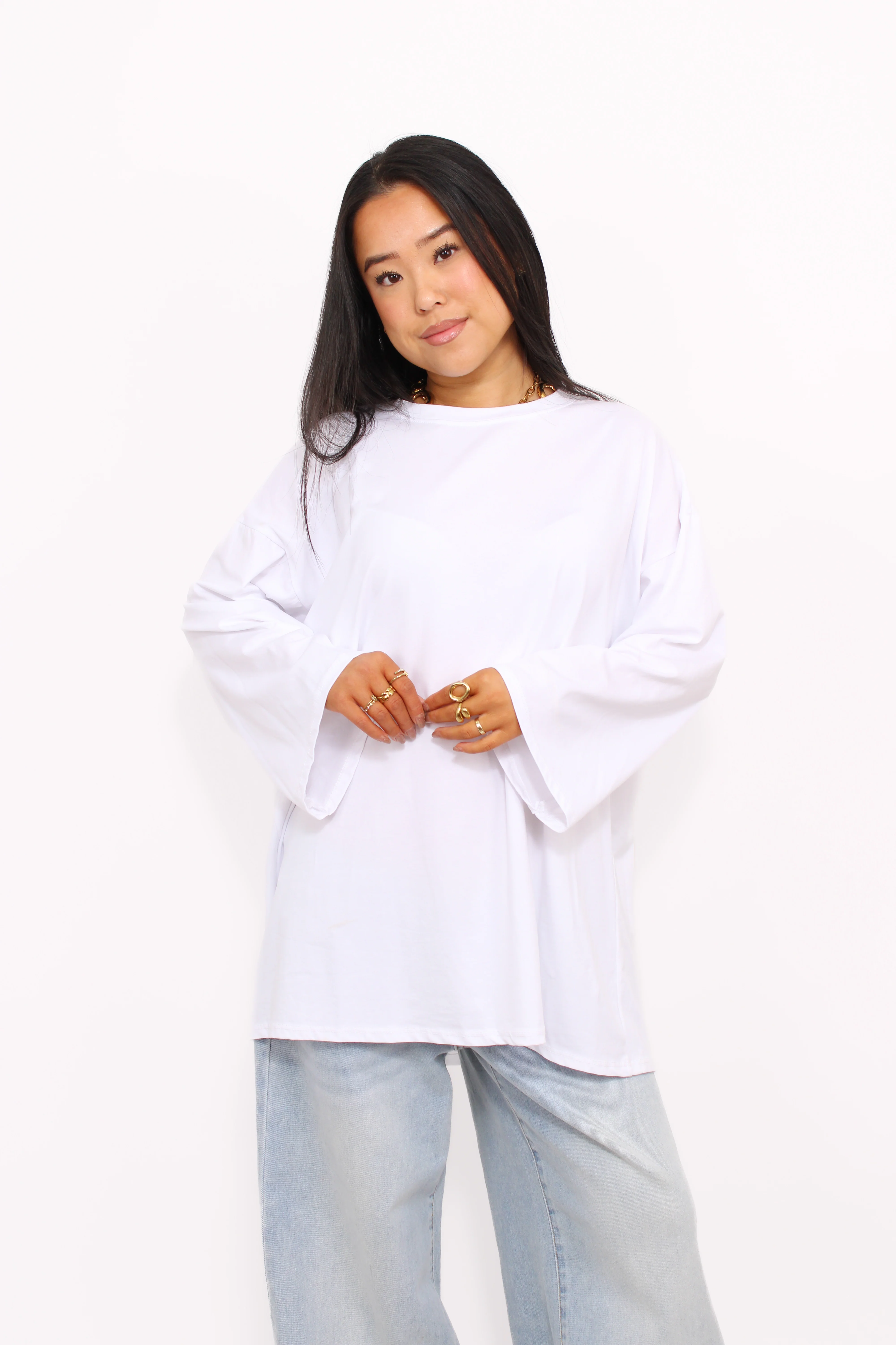 OVERSIZED COTTON LONG SLEEVE - Image 13