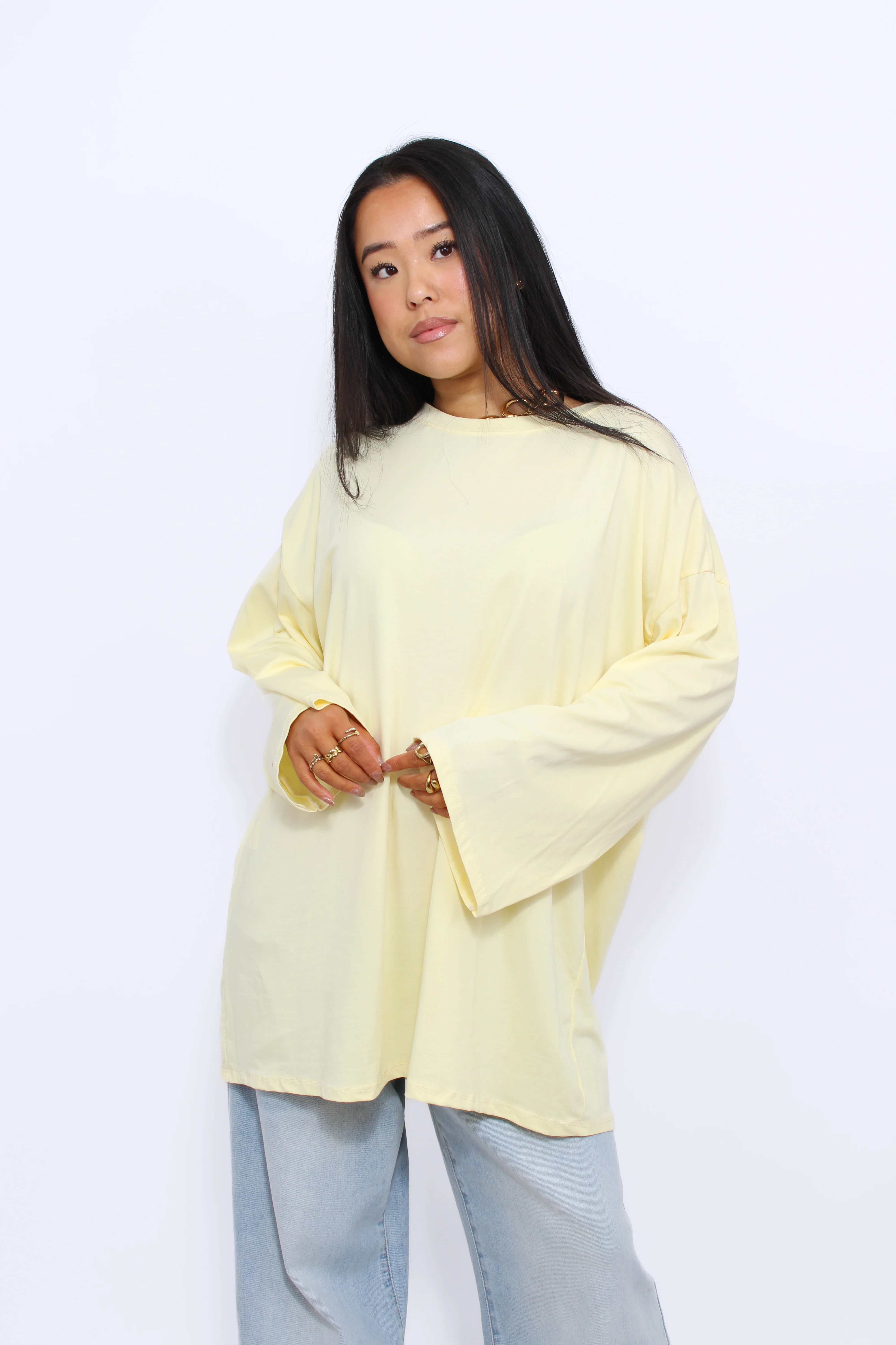 OVERSIZED COTTON LONG SLEEVE - Image 15