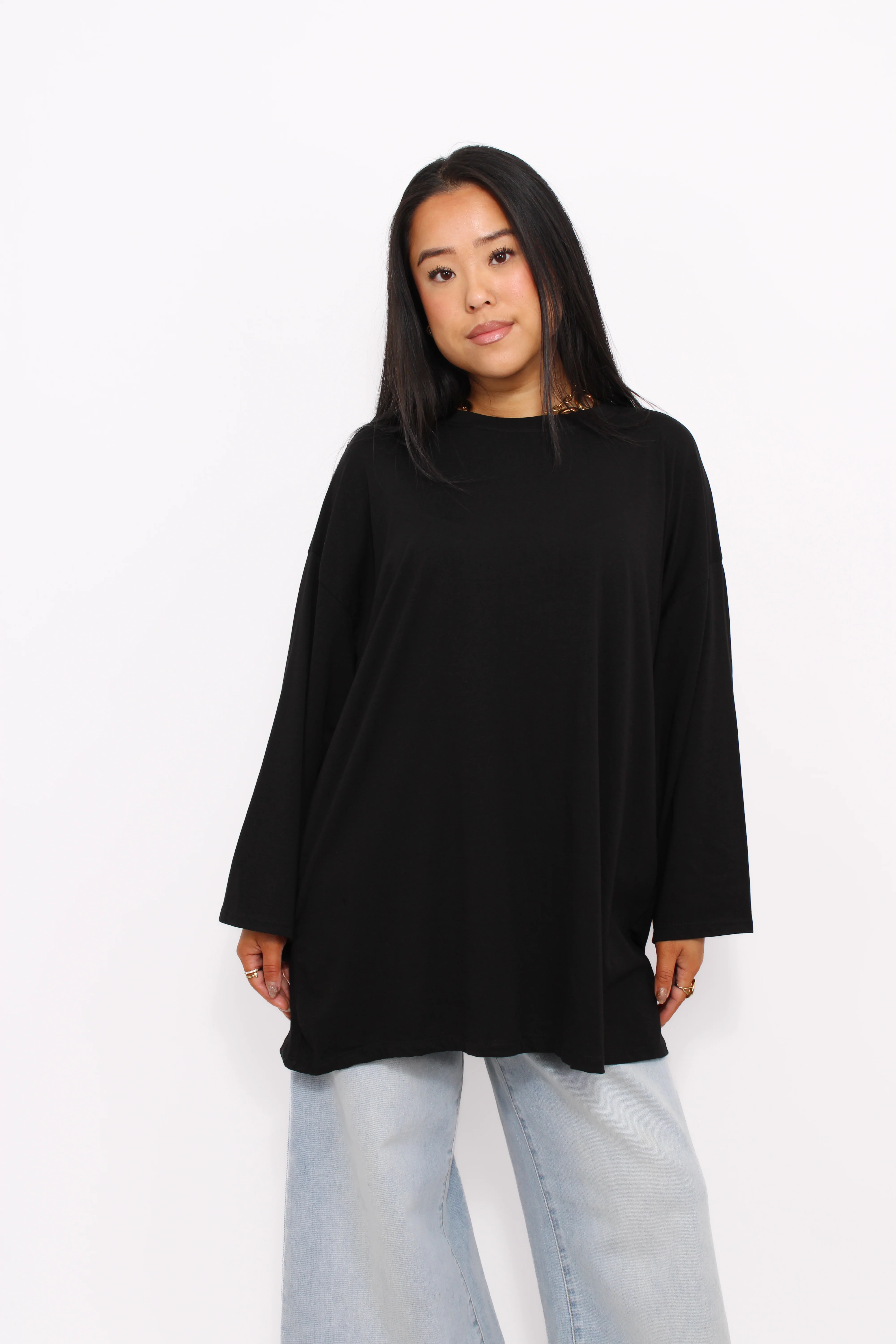 OVERSIZED COTTON LONG SLEEVE - Image 17