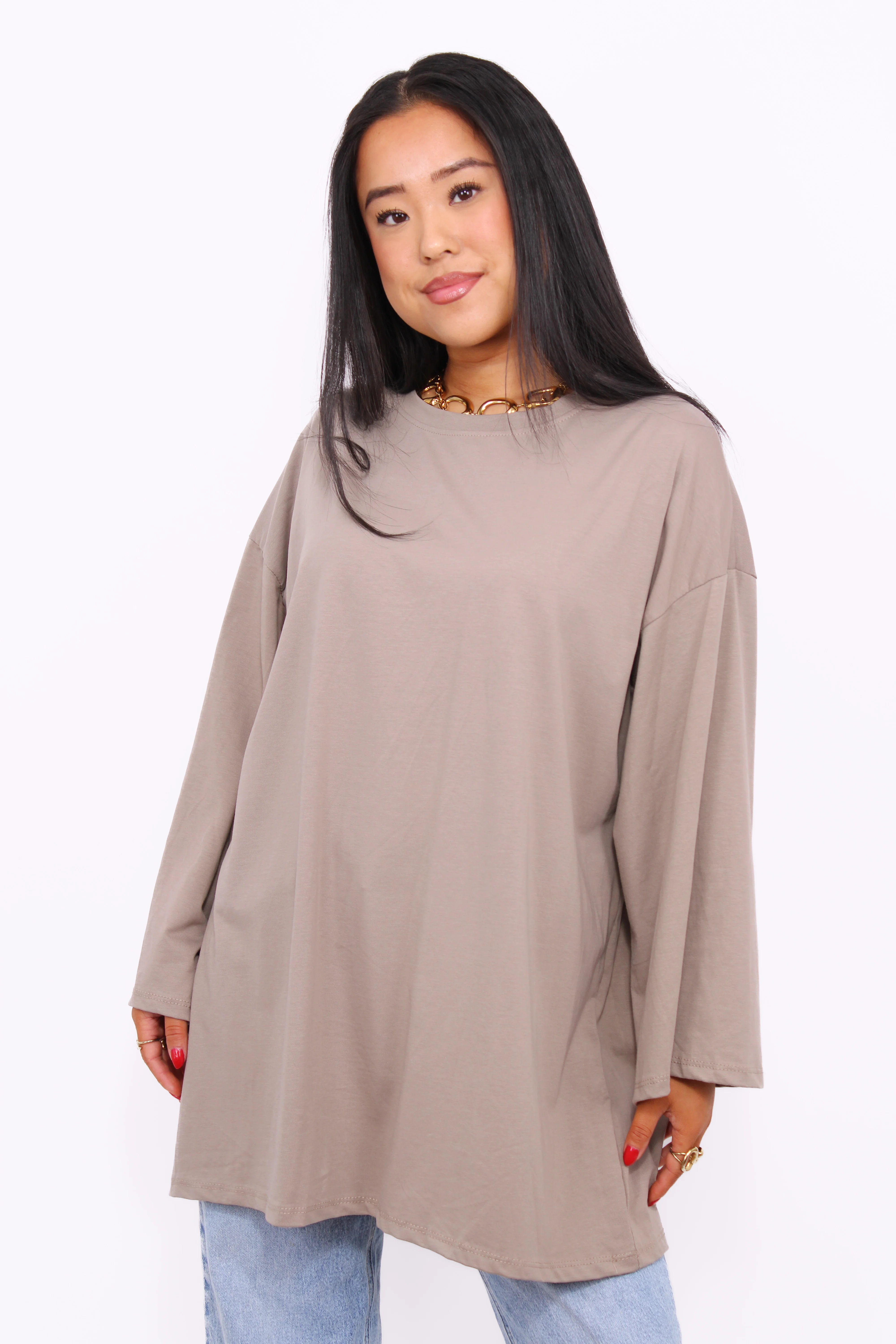 OVERSIZED COTTON LONG SLEEVE - Image 23