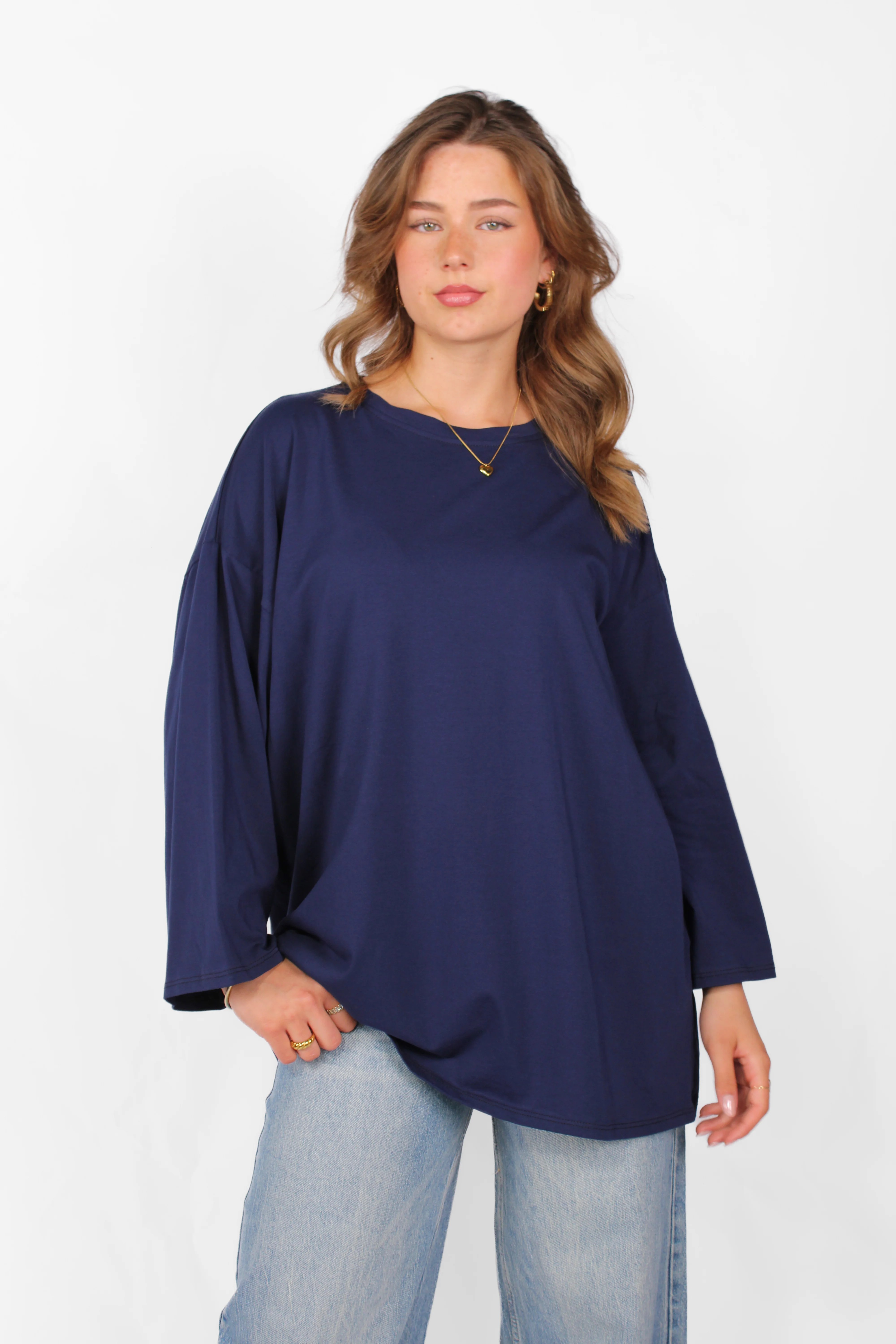 OVERSIZED COTTON LONG SLEEVE - Image 25