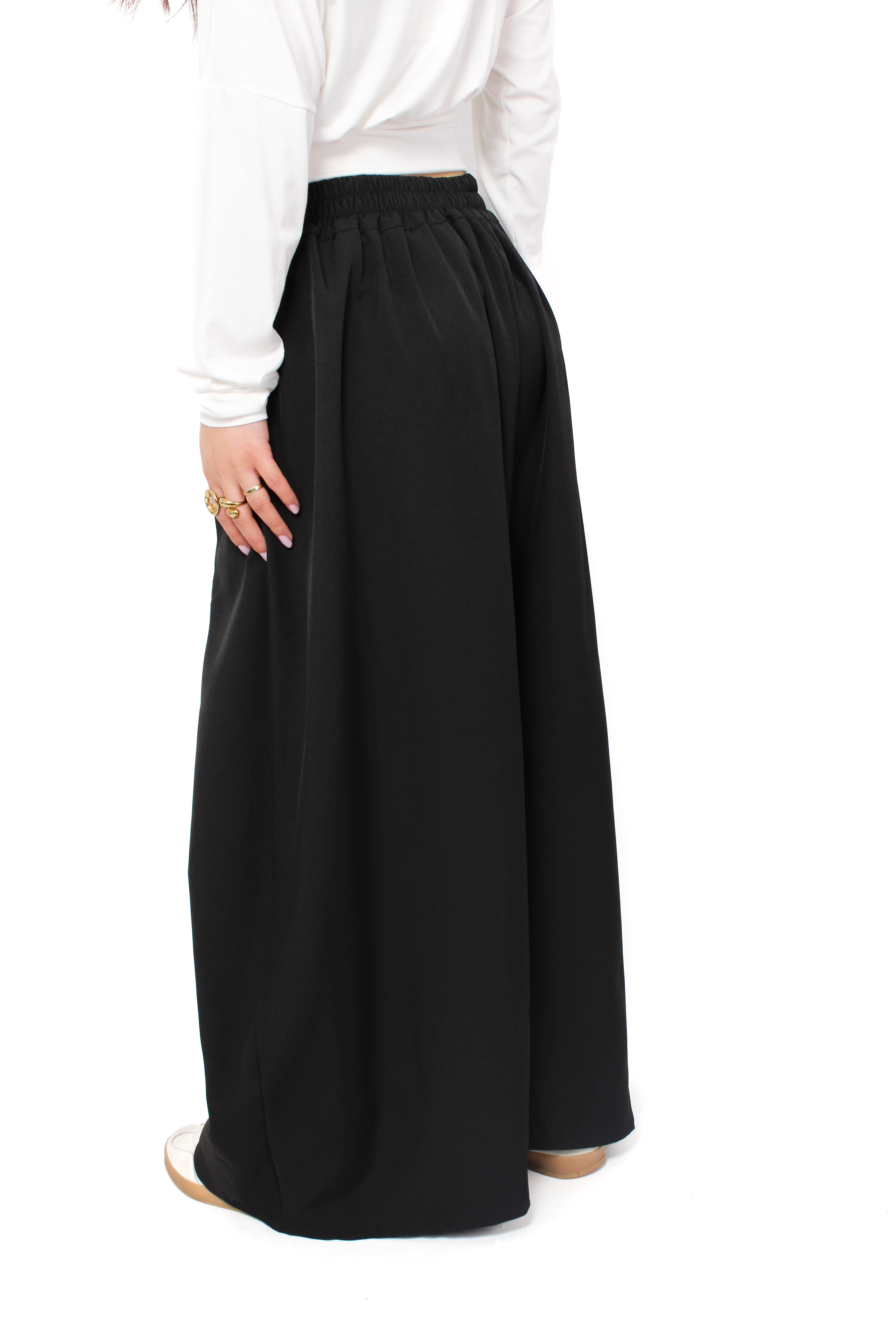 “PETITE'' MADISON TROUSER - BLACK - Image 5