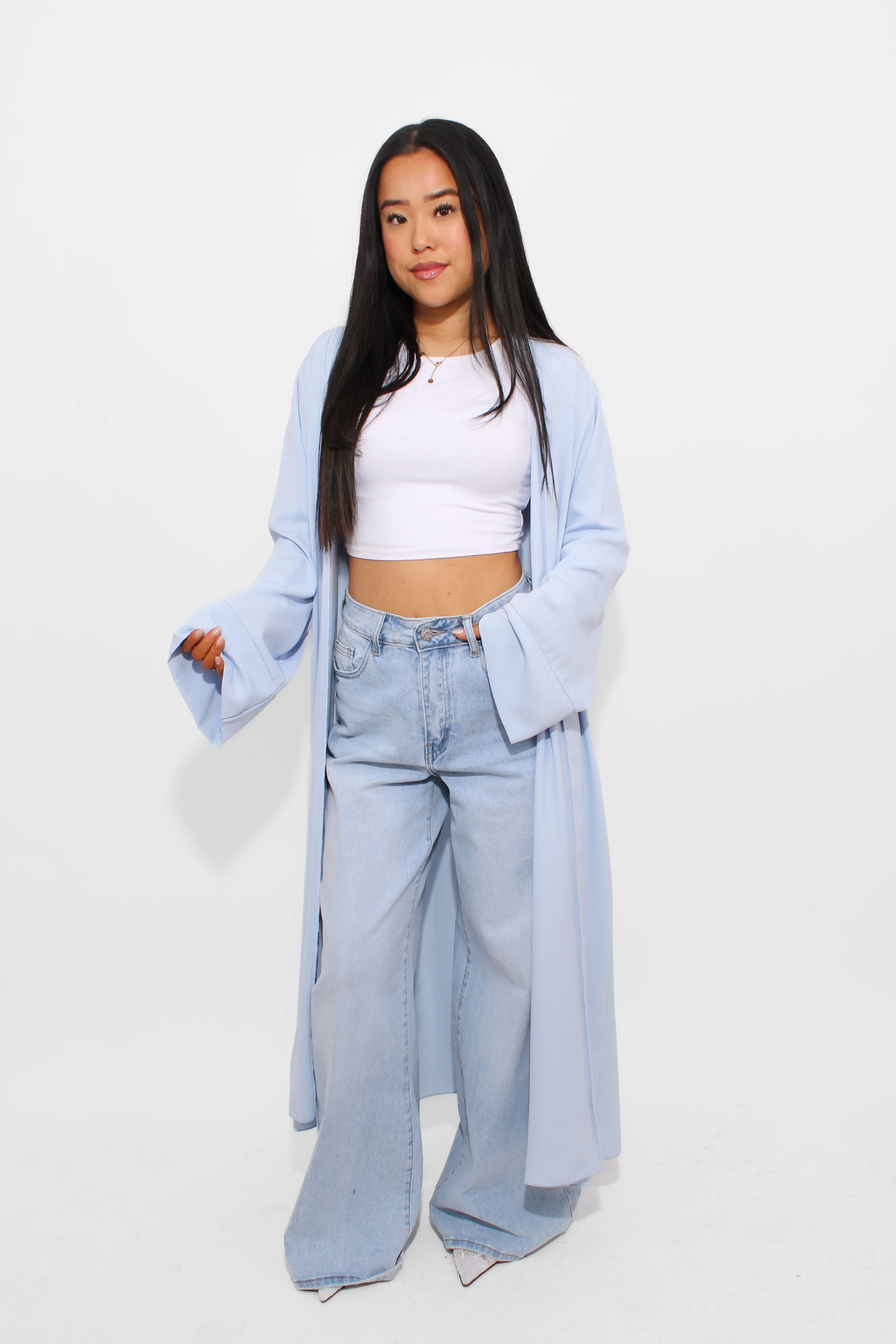 ''PETITE'' SILKY KIMONO - Image 5