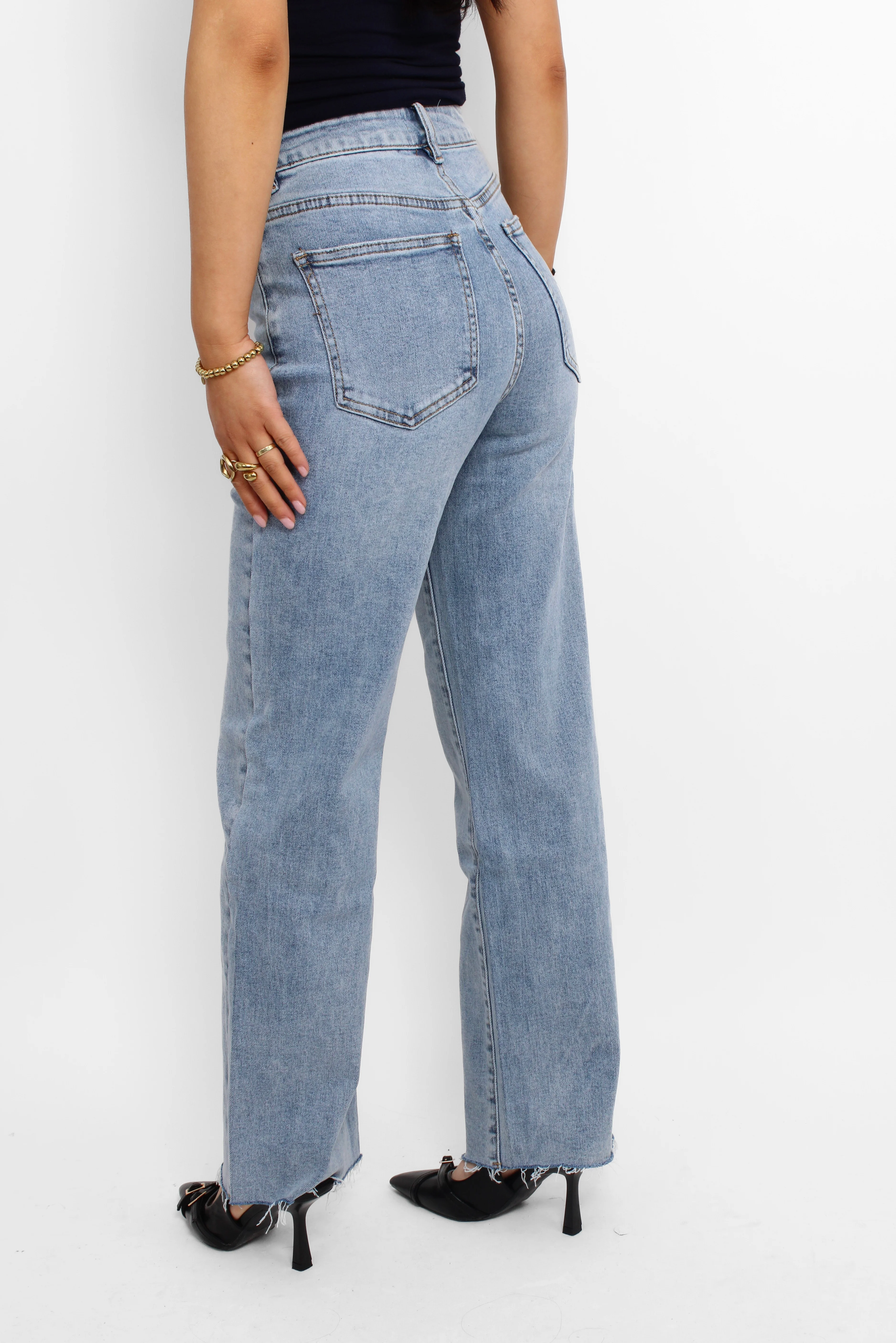 STRAIGHT LEG JEANS 286-5 - DENIM - Image 5