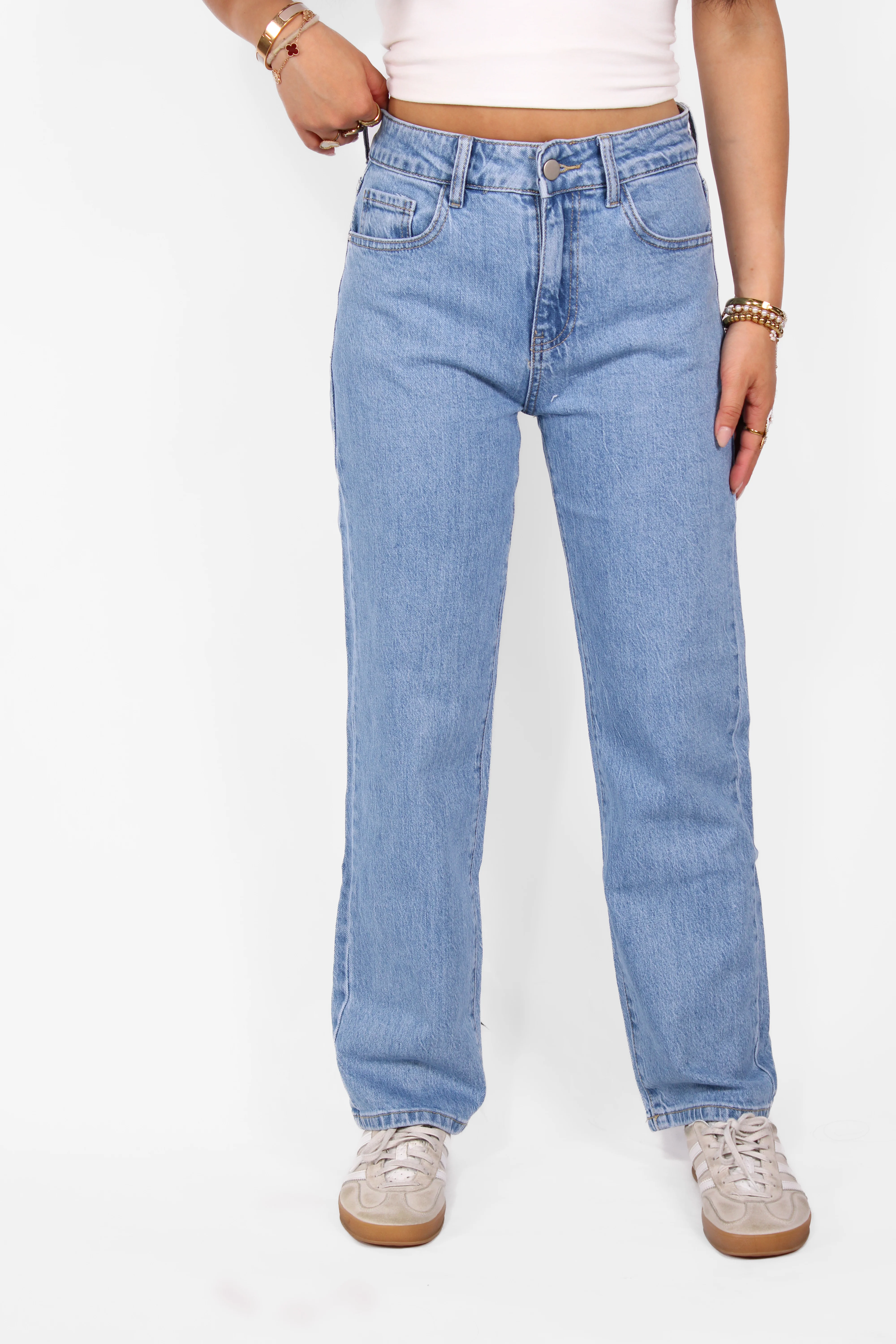 ''PETITE'' STRAIGHT LEG JEANS 7328-2 - Image 5