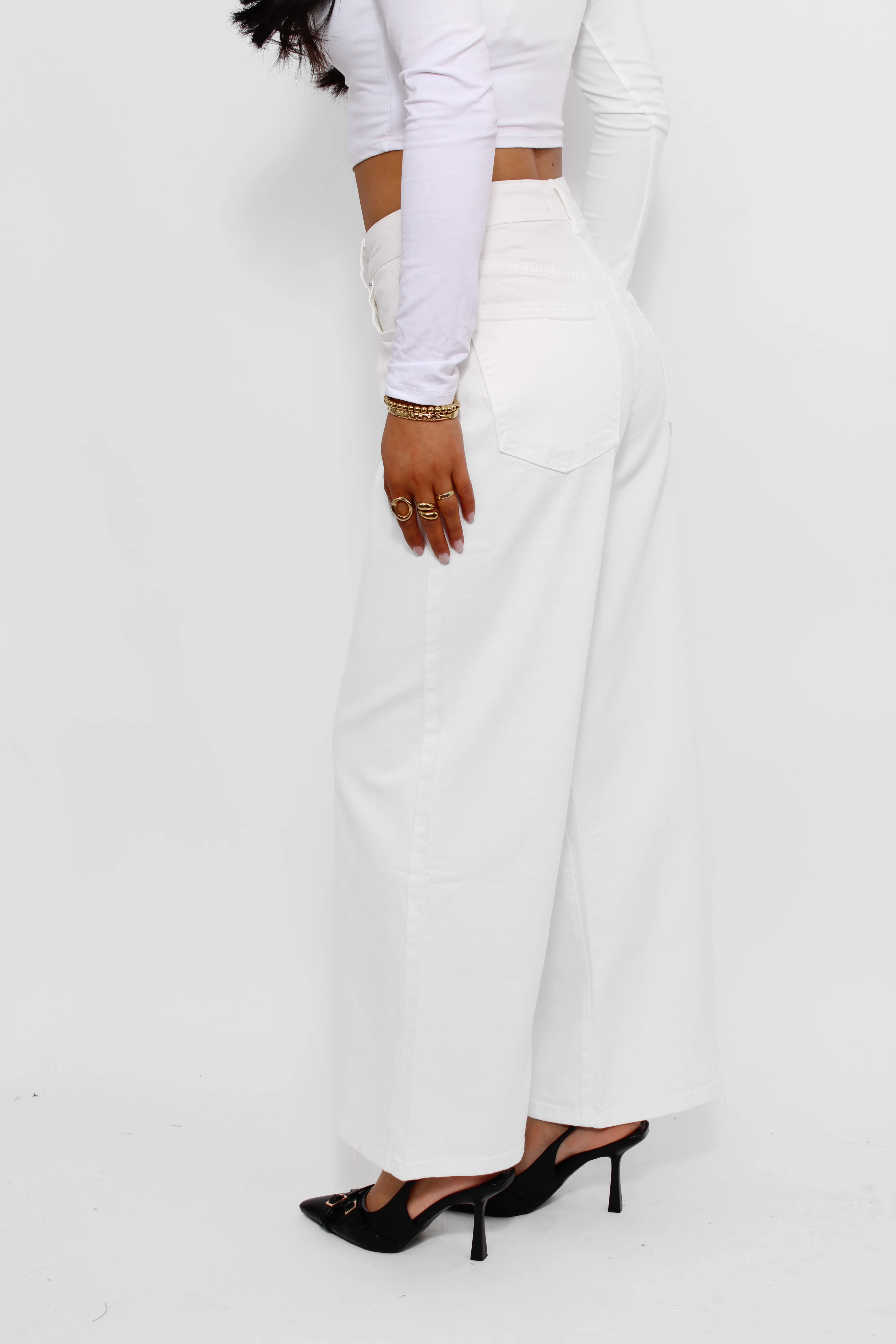 ''PETITE'' WIDE LEG JEANS 9212 - Image 7