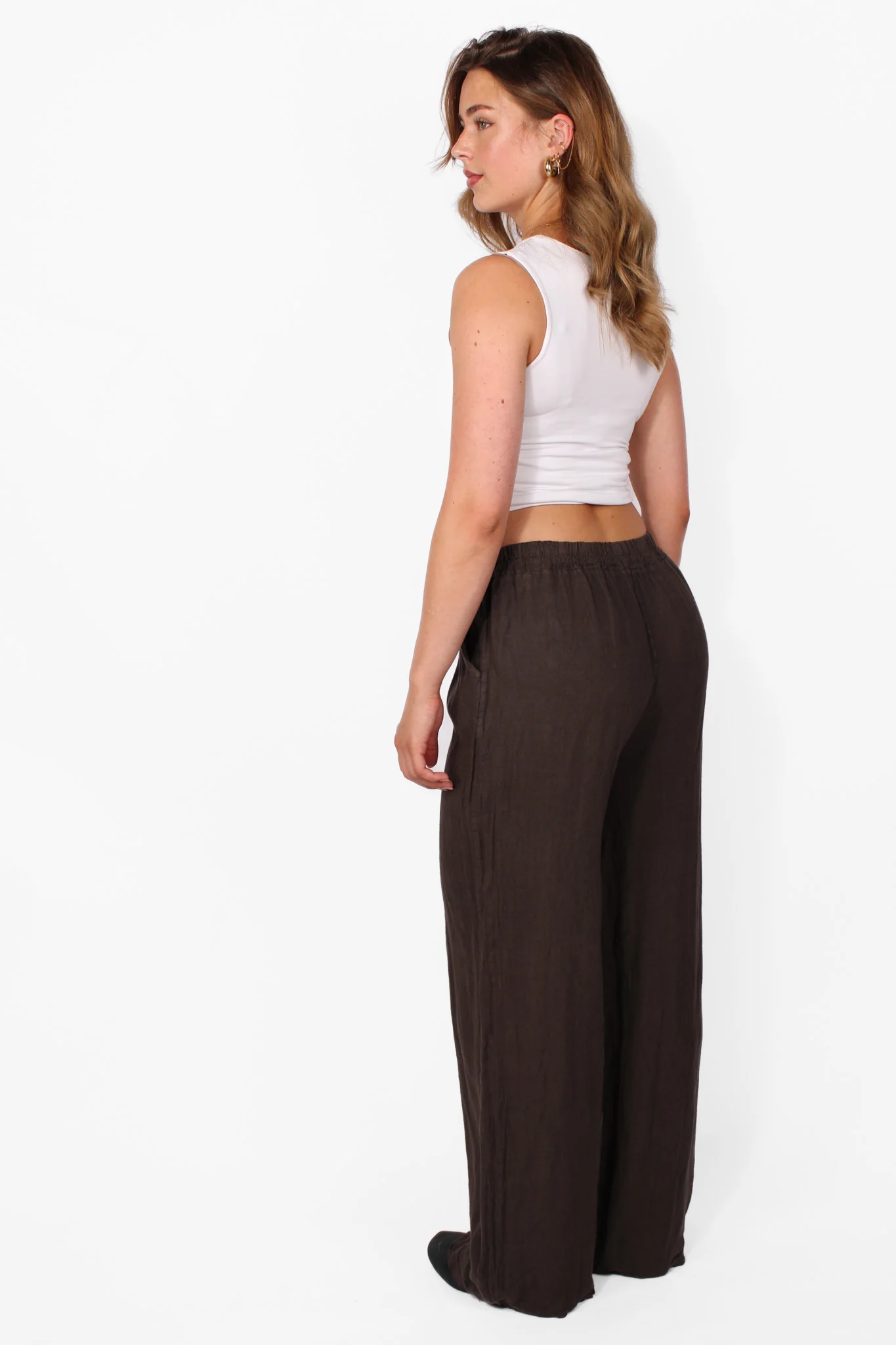 PURE LINEN TROUSER - Image 6