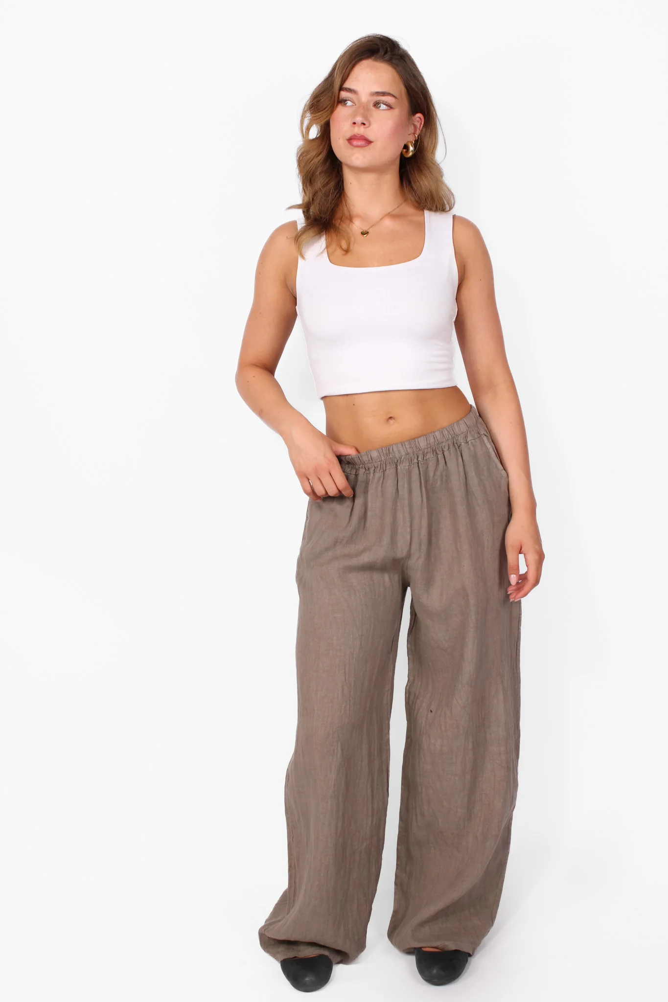 PURE LINEN TROUSER - Image 8