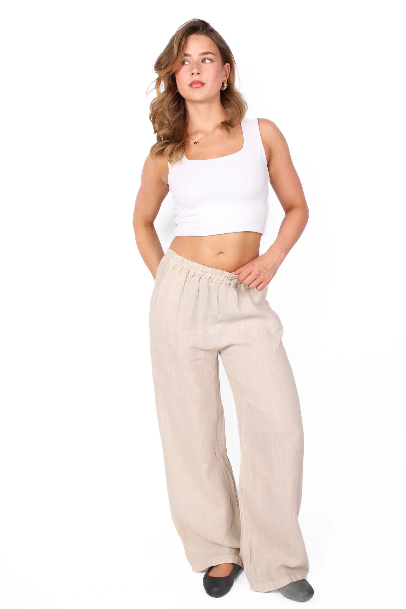 PURE LINEN TROUSER - Image 9