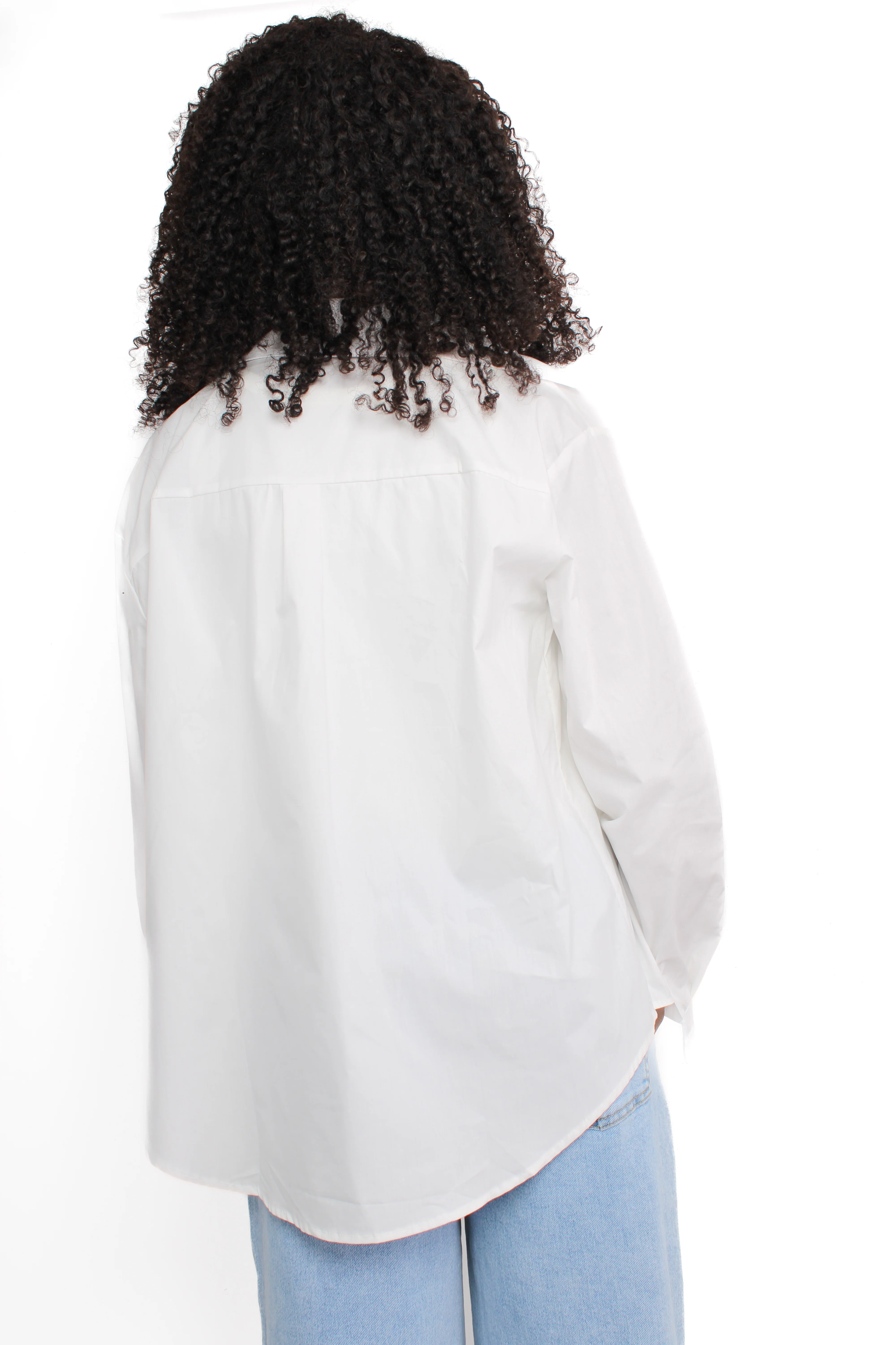 SAINT TROPEZ TOP BLOUSE - WHITE - Image 6
