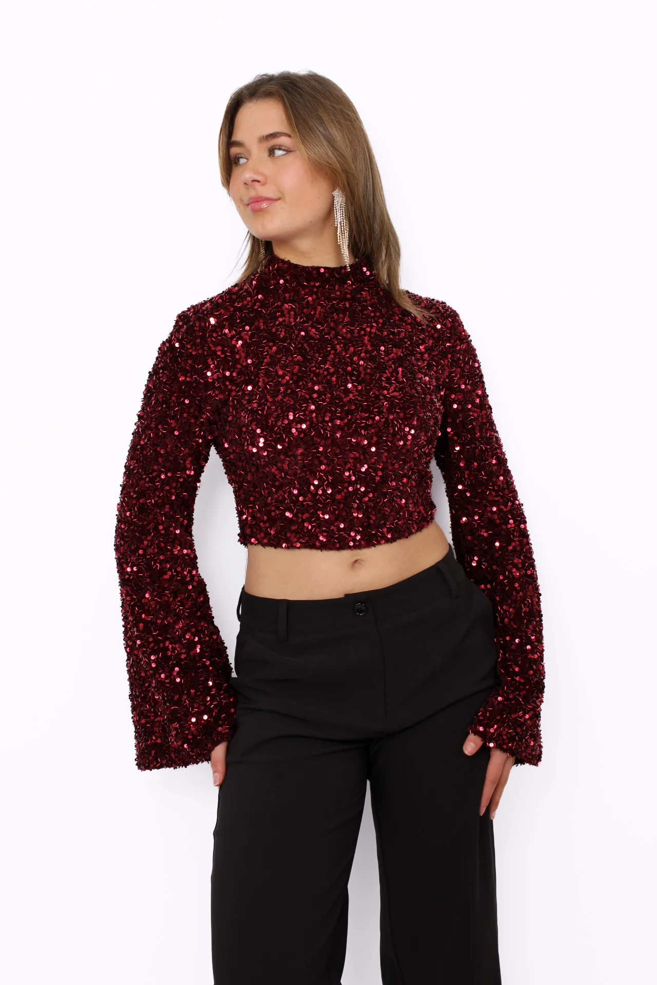 STARDUST TOP - RED - Image 2