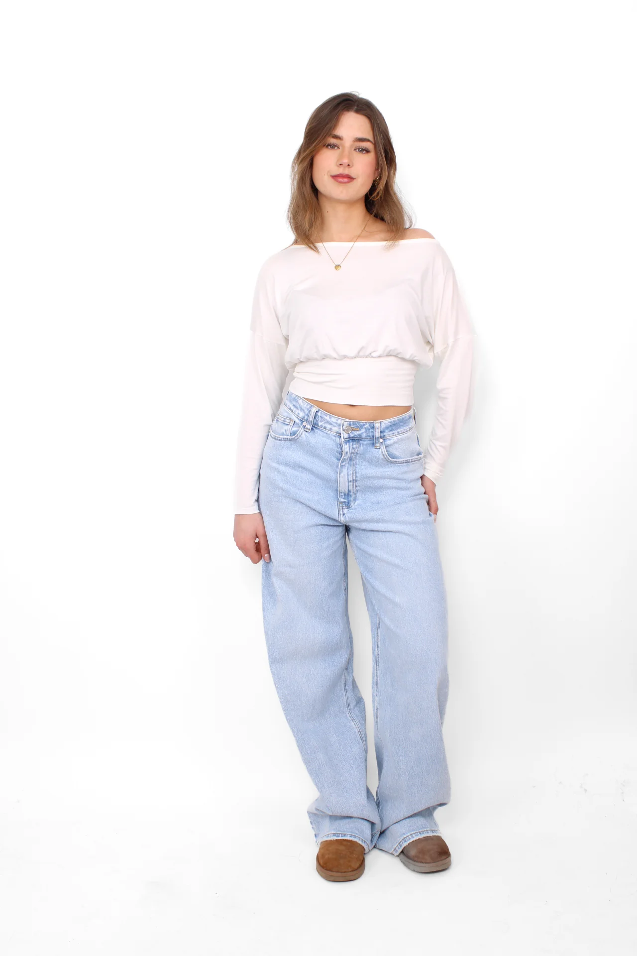 ''TALL'' BAGGY JEANS 3855-2 - LIGHT DENIM - Image 8