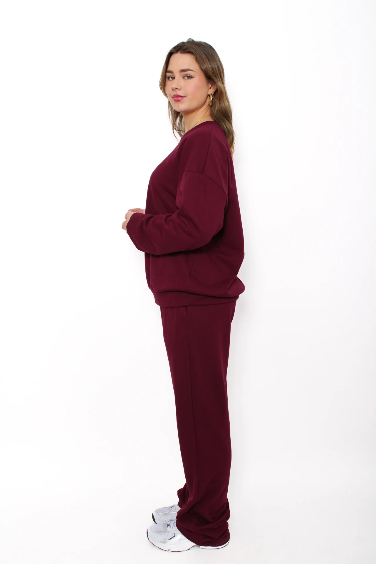 ''TALL'' COMFY BREEZE TRACKSUIT - BERRY - Image 6