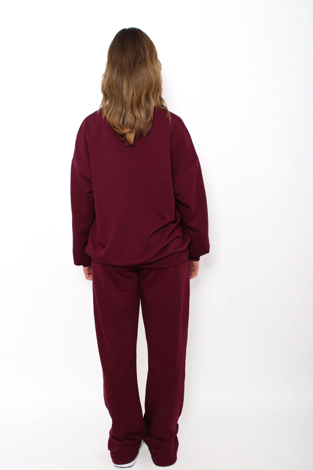 ''TALL'' COMFY BREEZE TRACKSUIT - BERRY - Image 8