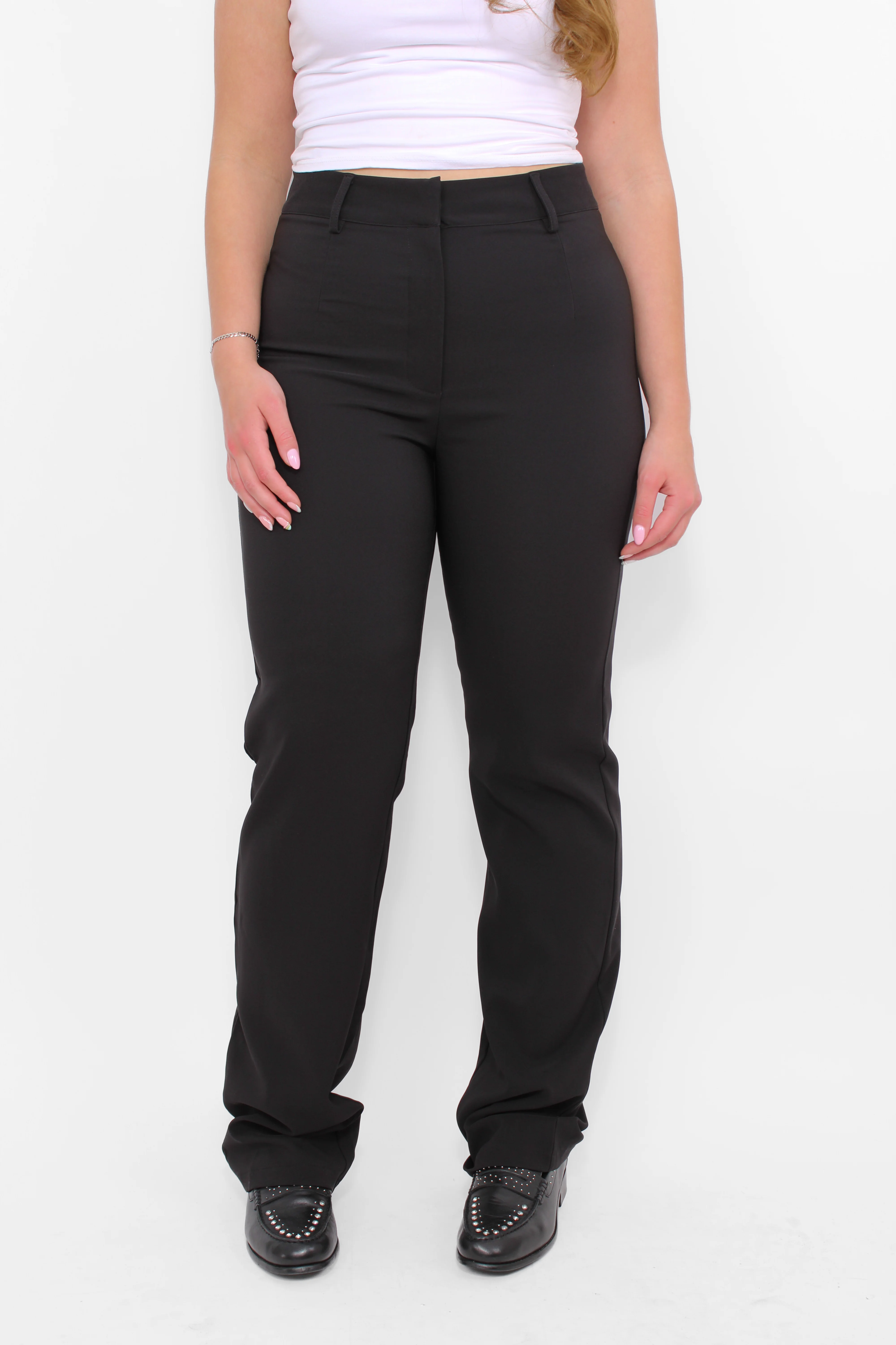 ''TALL'' ESSENTIAL TROUSER HIGH WAIST STRAIGHT LEG - Image 3