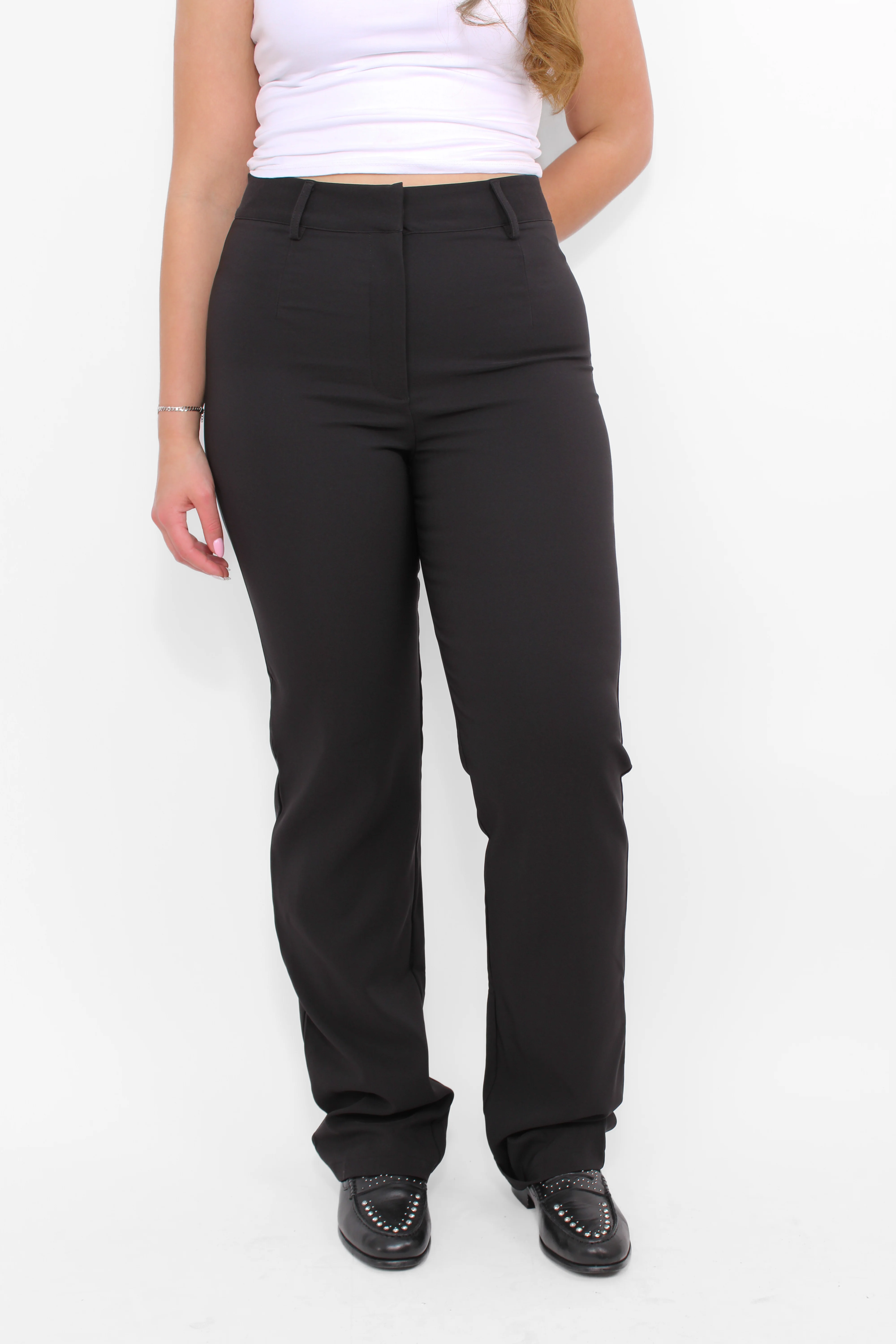 ''TALL'' ESSENTIAL TROUSER HIGH WAIST STRAIGHT LEG - Image 4