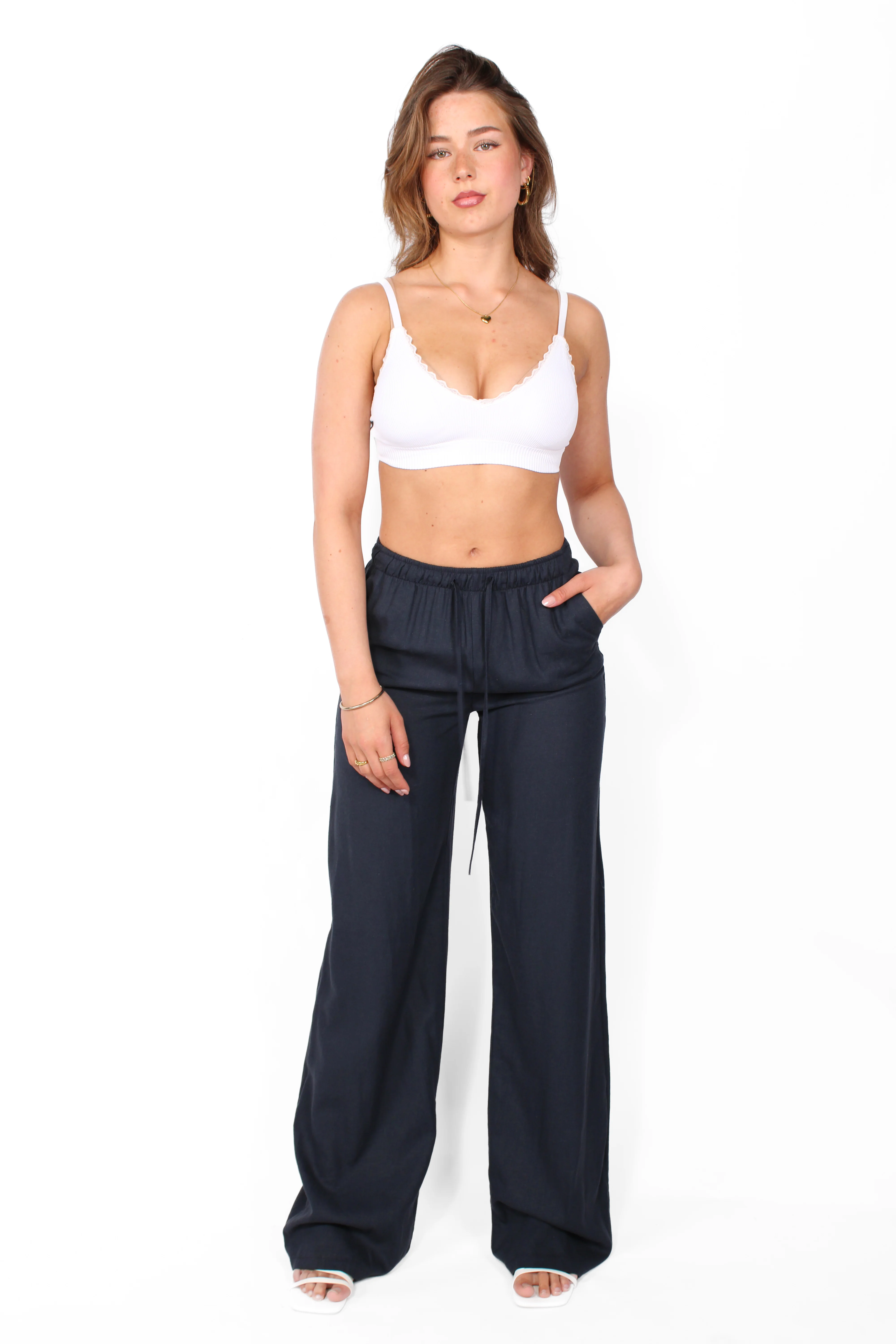 ''TALL'' LINEN PANTS - Image 2