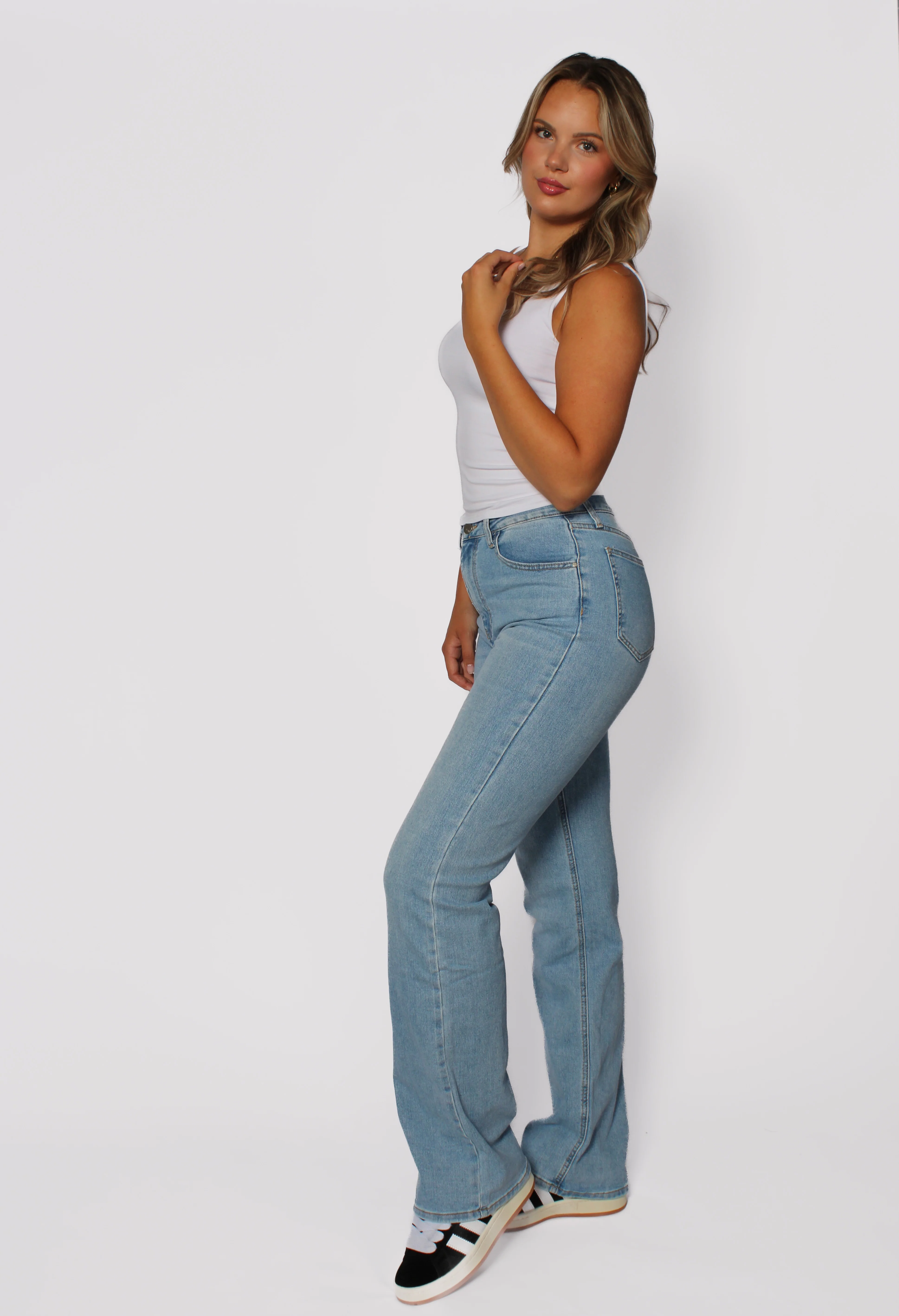 ''TALL'' WIDE LEG JEANS 3030 - DENIM - Image 4