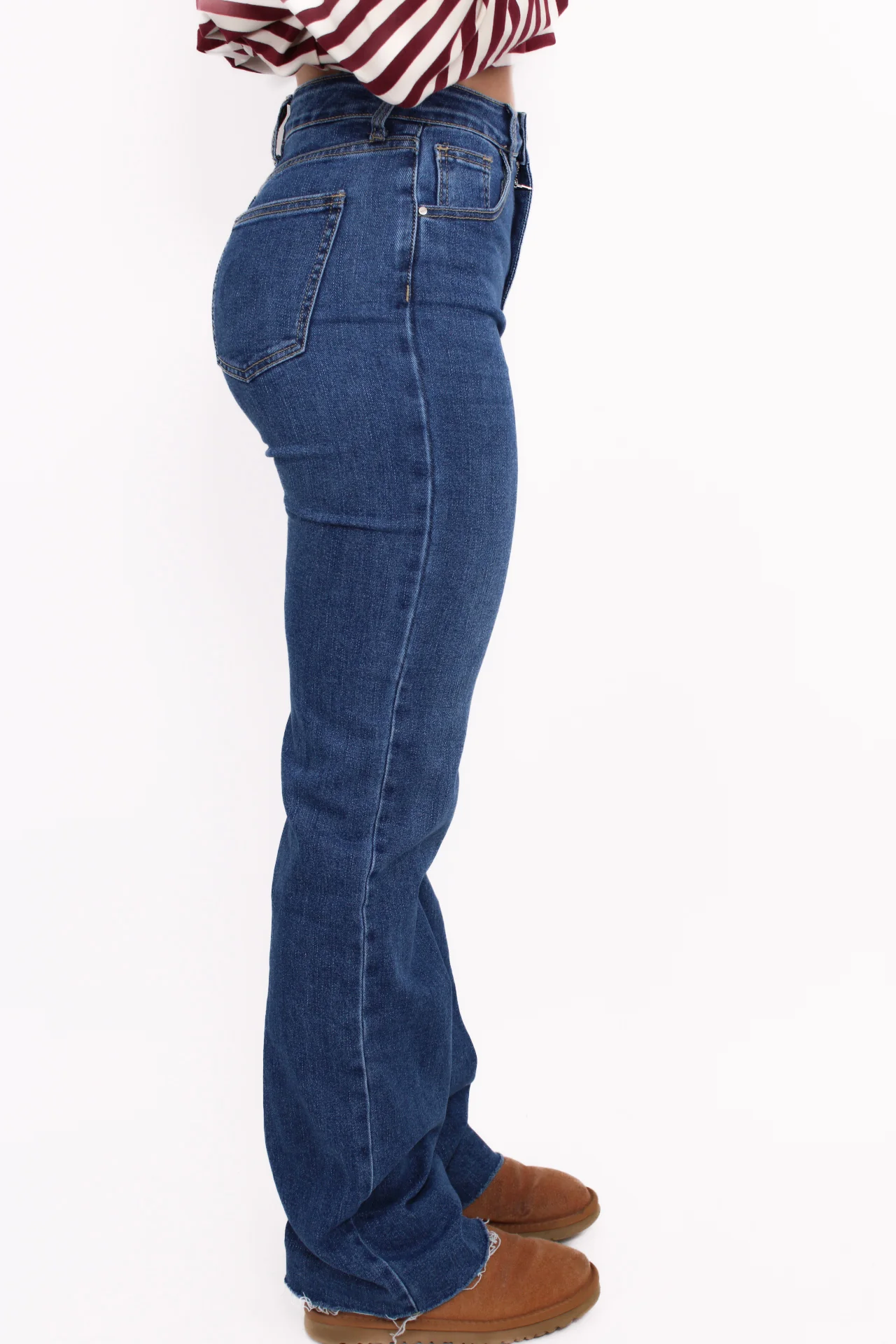 ''TALL'' WIDE LEG JEANS 3272 - MID DENIM - Image 6