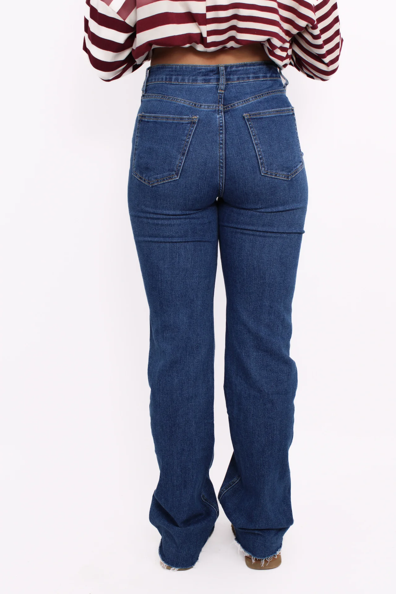 ''TALL'' WIDE LEG JEANS 3272 - MID DENIM - Image 7