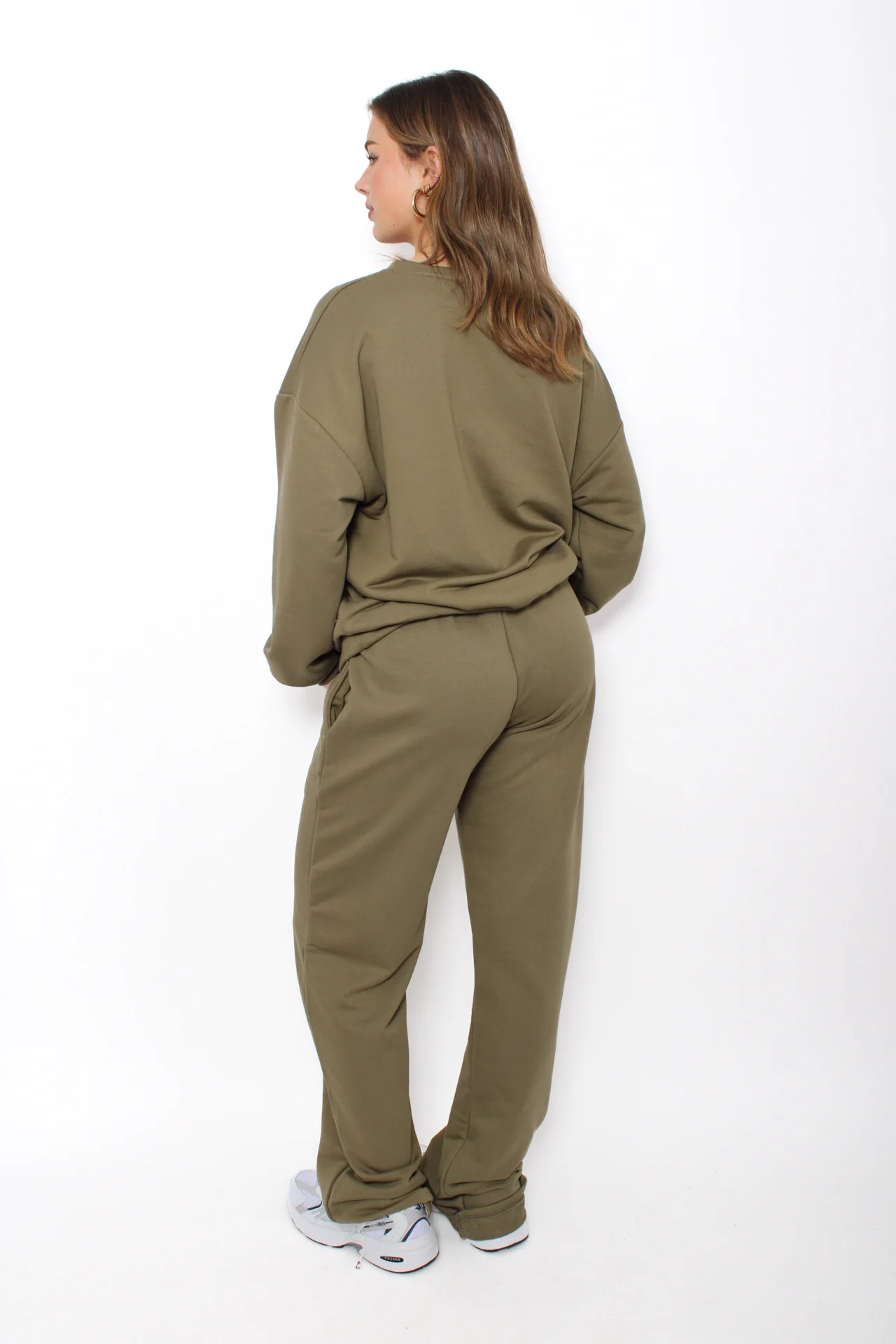 ''TALL''COMFY BREEZE TRACKSUIT - OLIVE GREEN - Image 6
