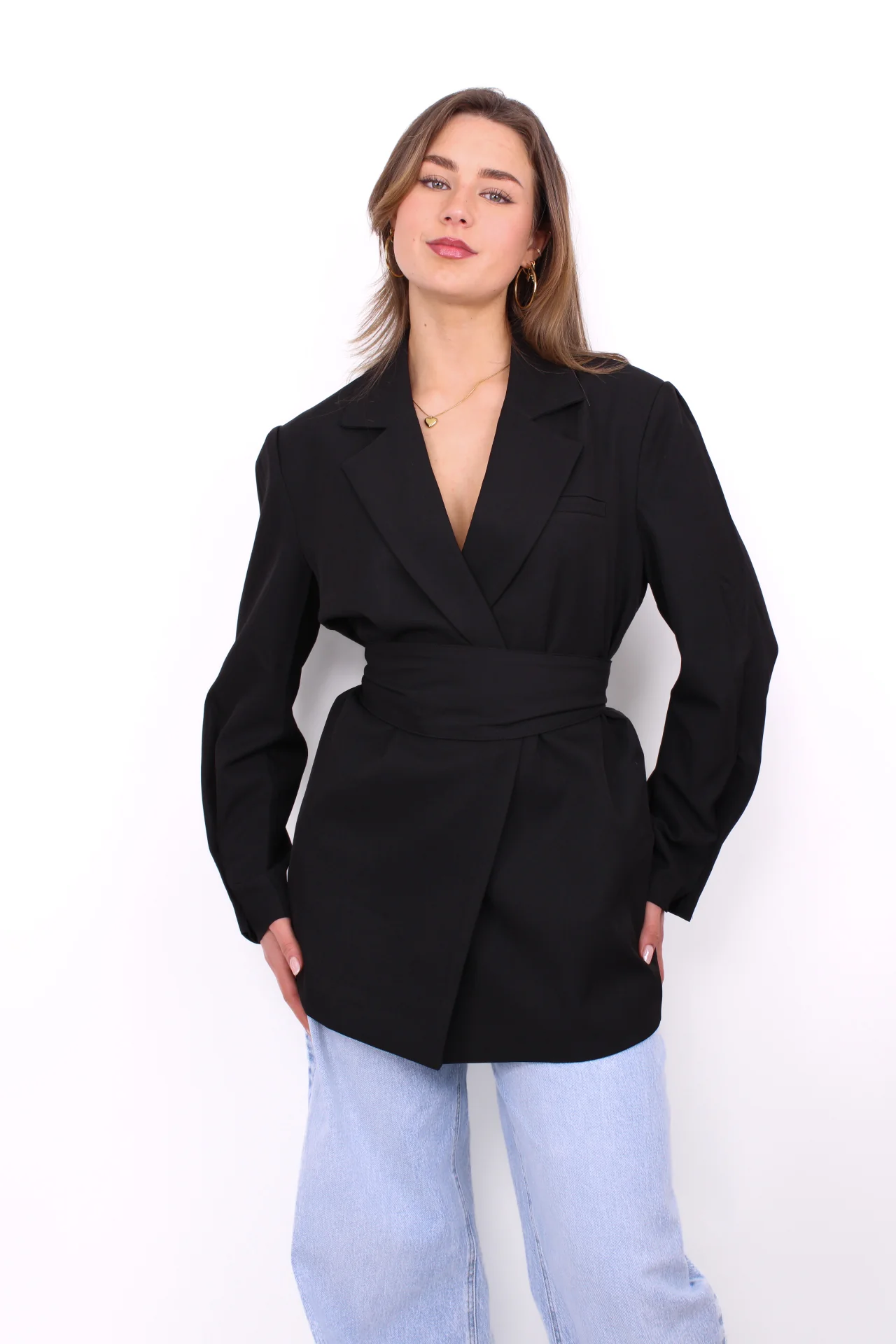 TAYLOR BLAZER - BLACK - Image 8