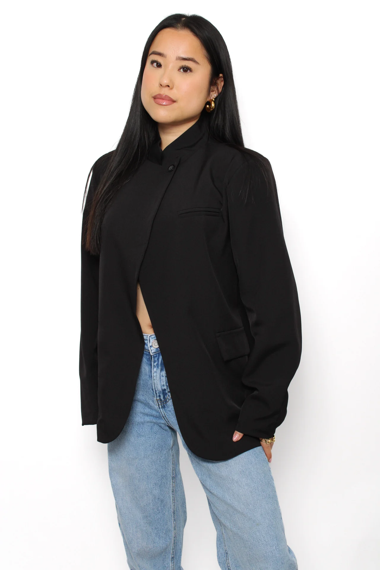 THE ICON BLAZER - BLACK - Image 4
