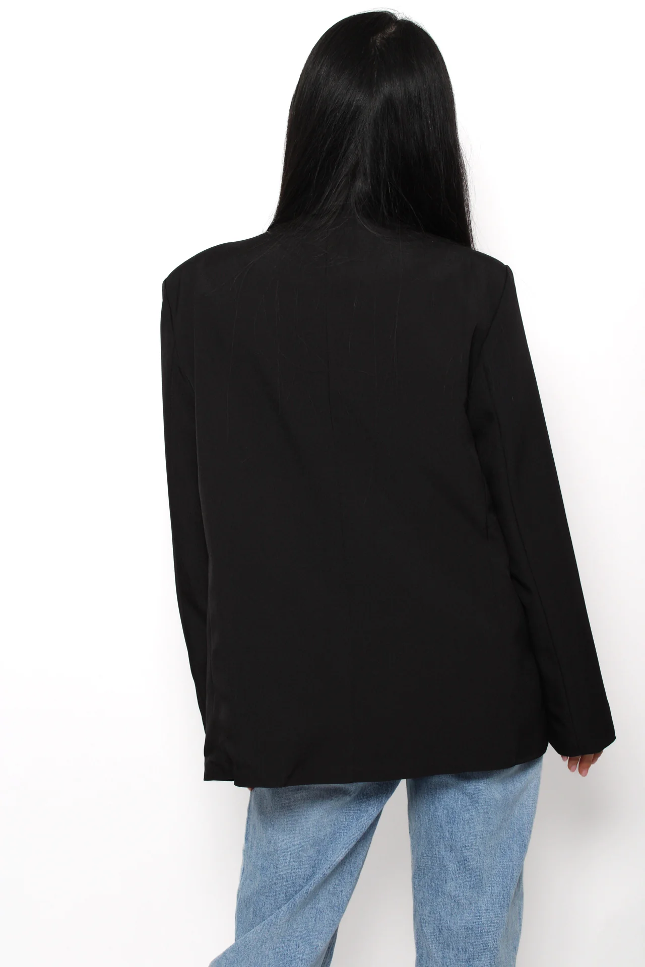 THE ICON BLAZER - BLACK - Image 7