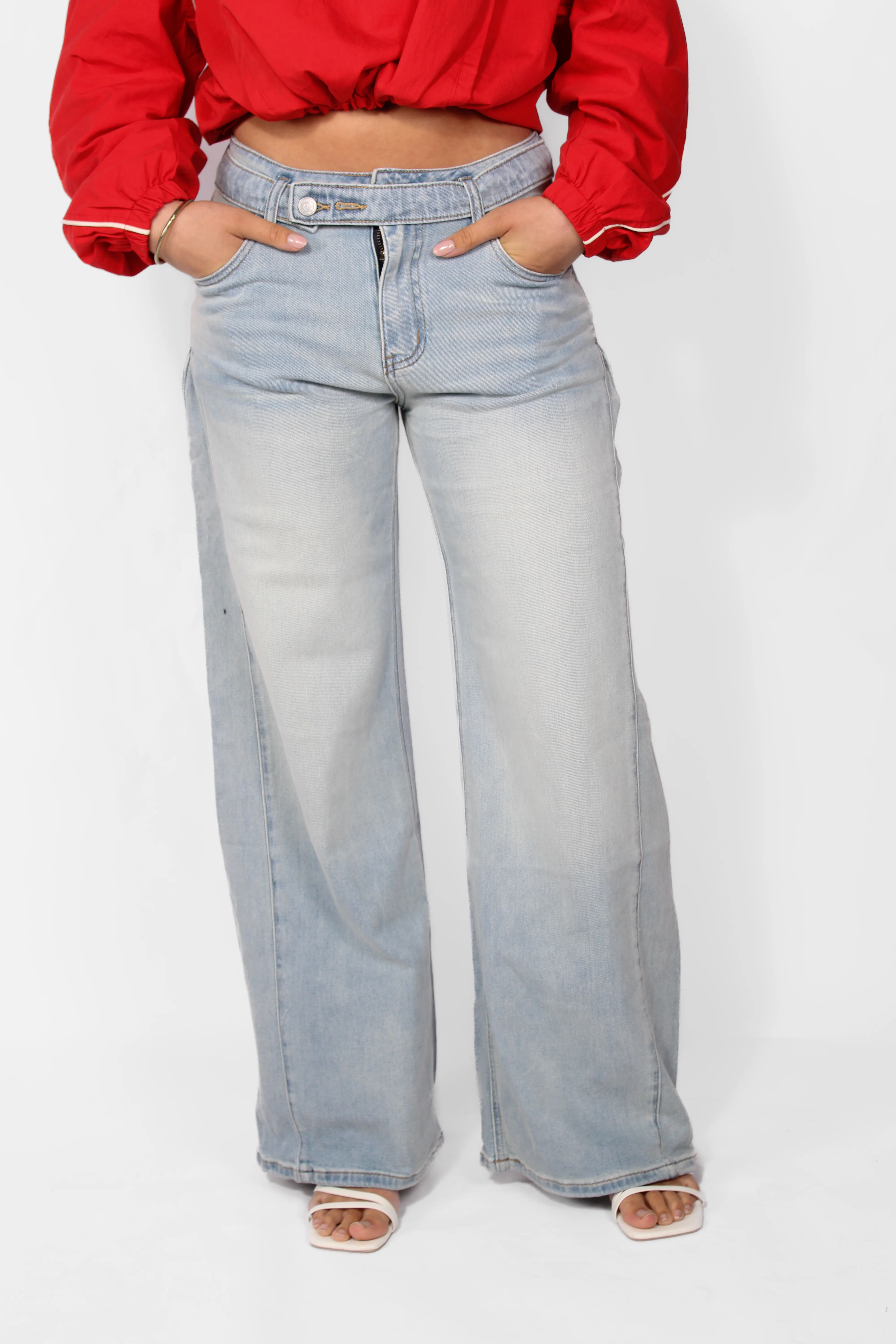 WIDE LEG JEANS 10019 - Image 9