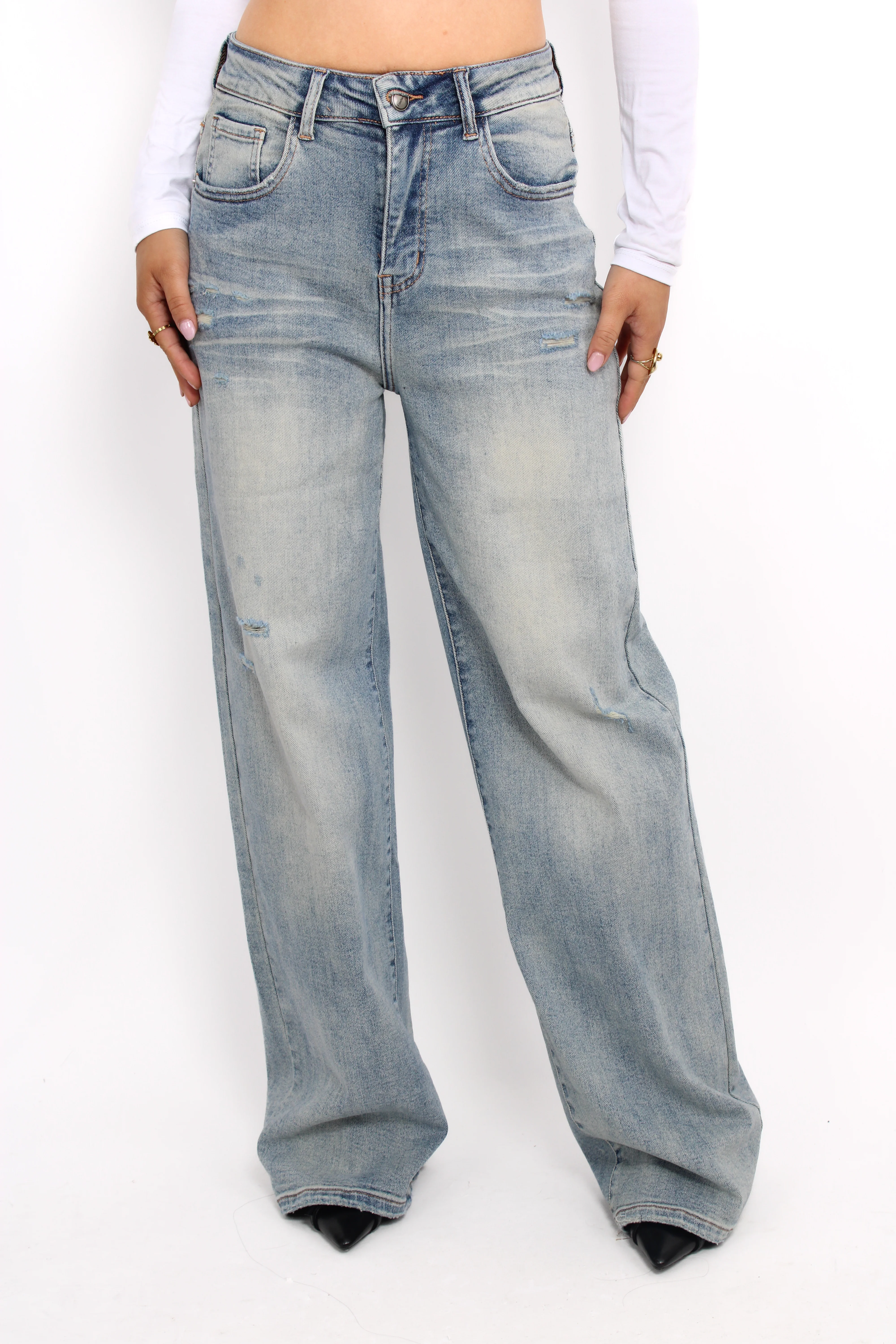 WIDE LEG JEANS 8649 - VINTAGE - Image 3