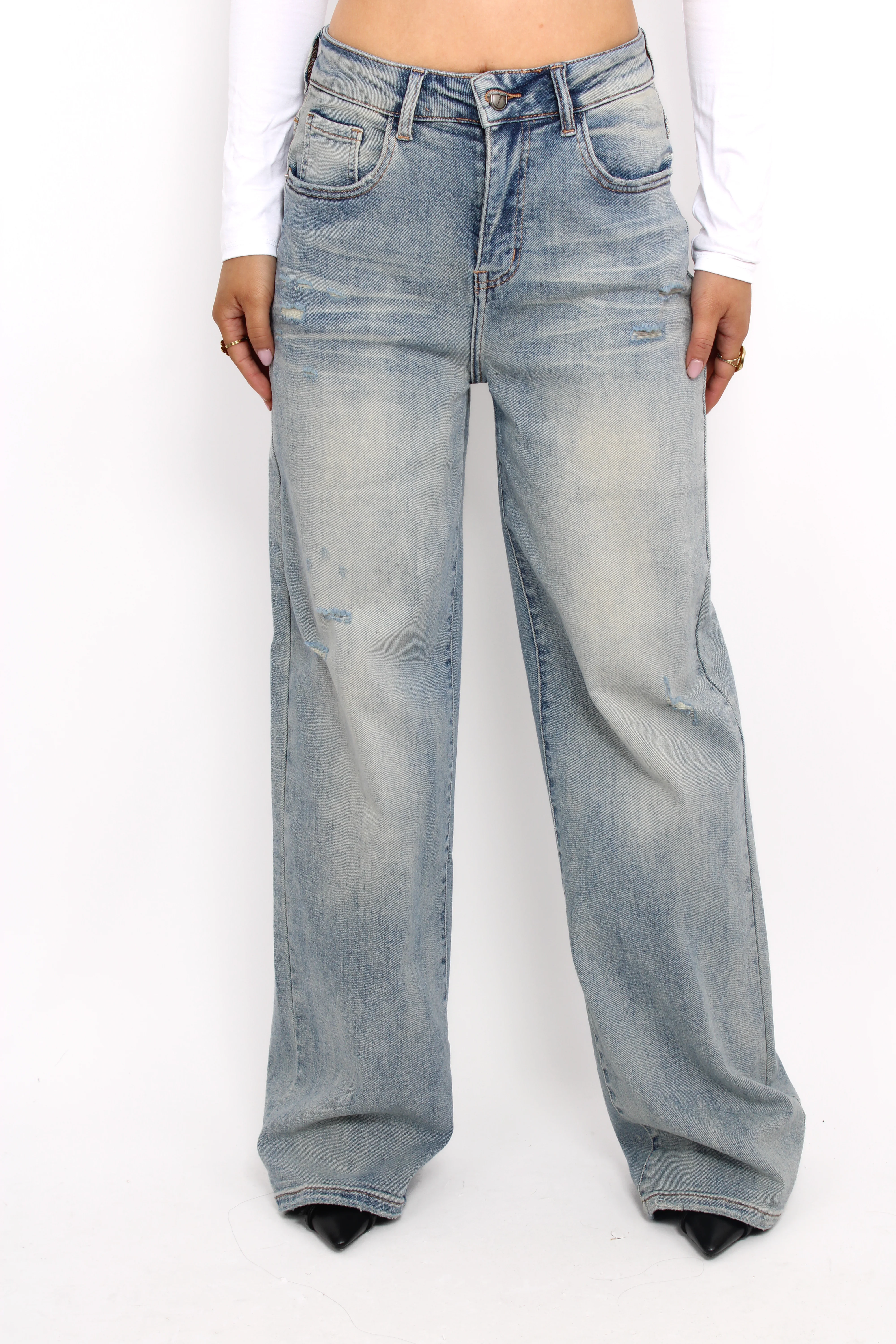 WIDE LEG JEANS 8649 - VINTAGE - Image 4